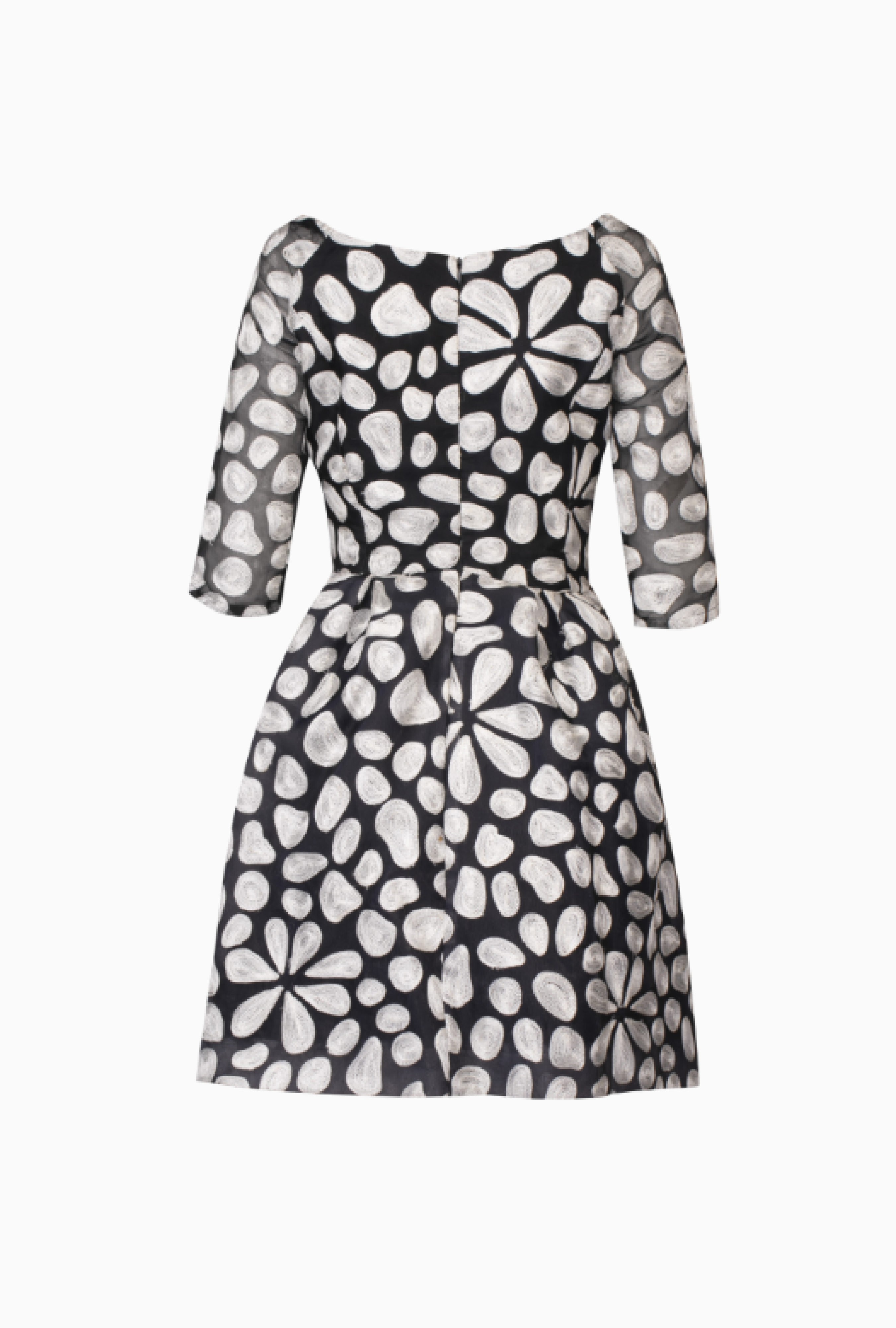 Robe Bain de Nuit Beige Petal