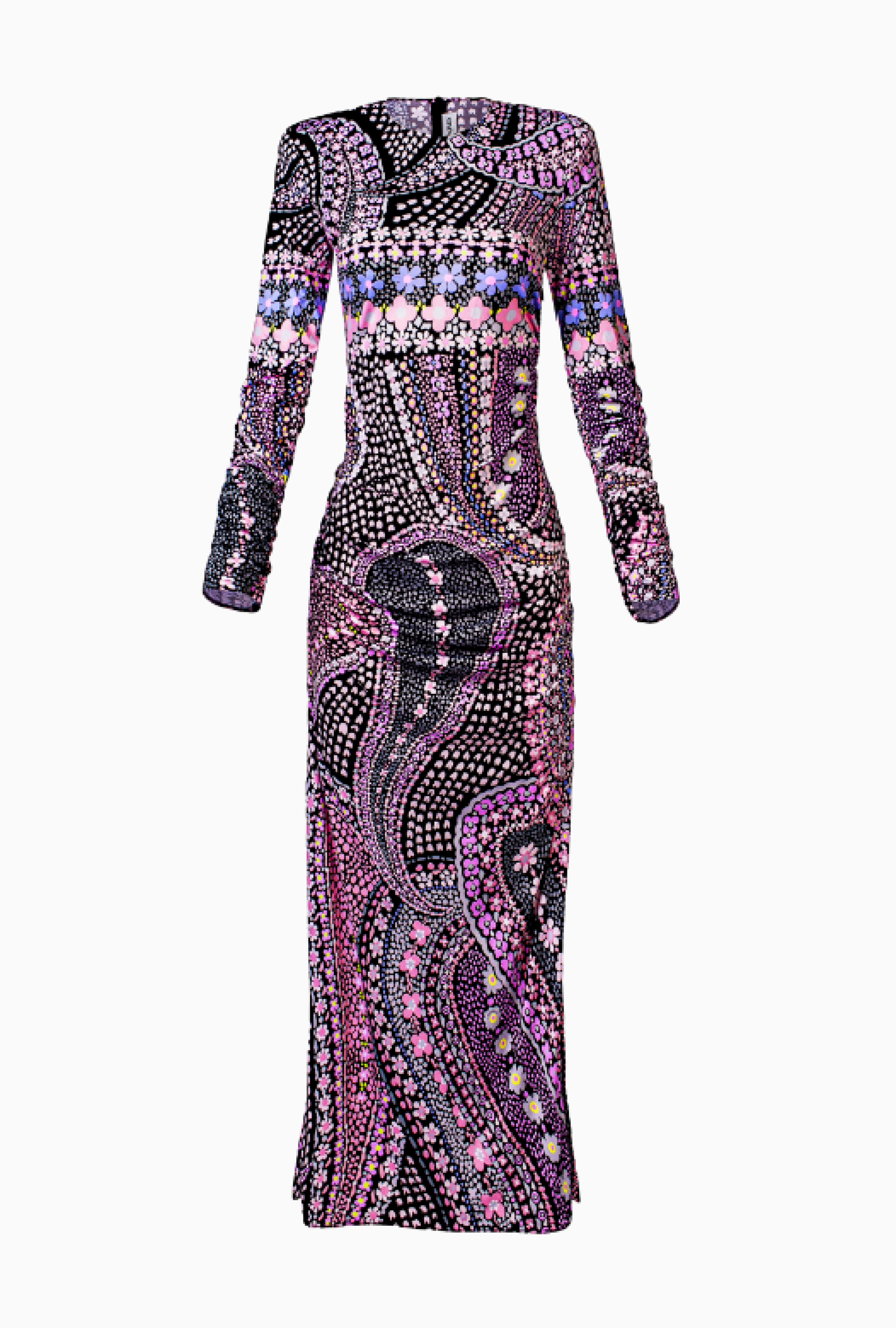 Robe Leonard Guzet Fleurs