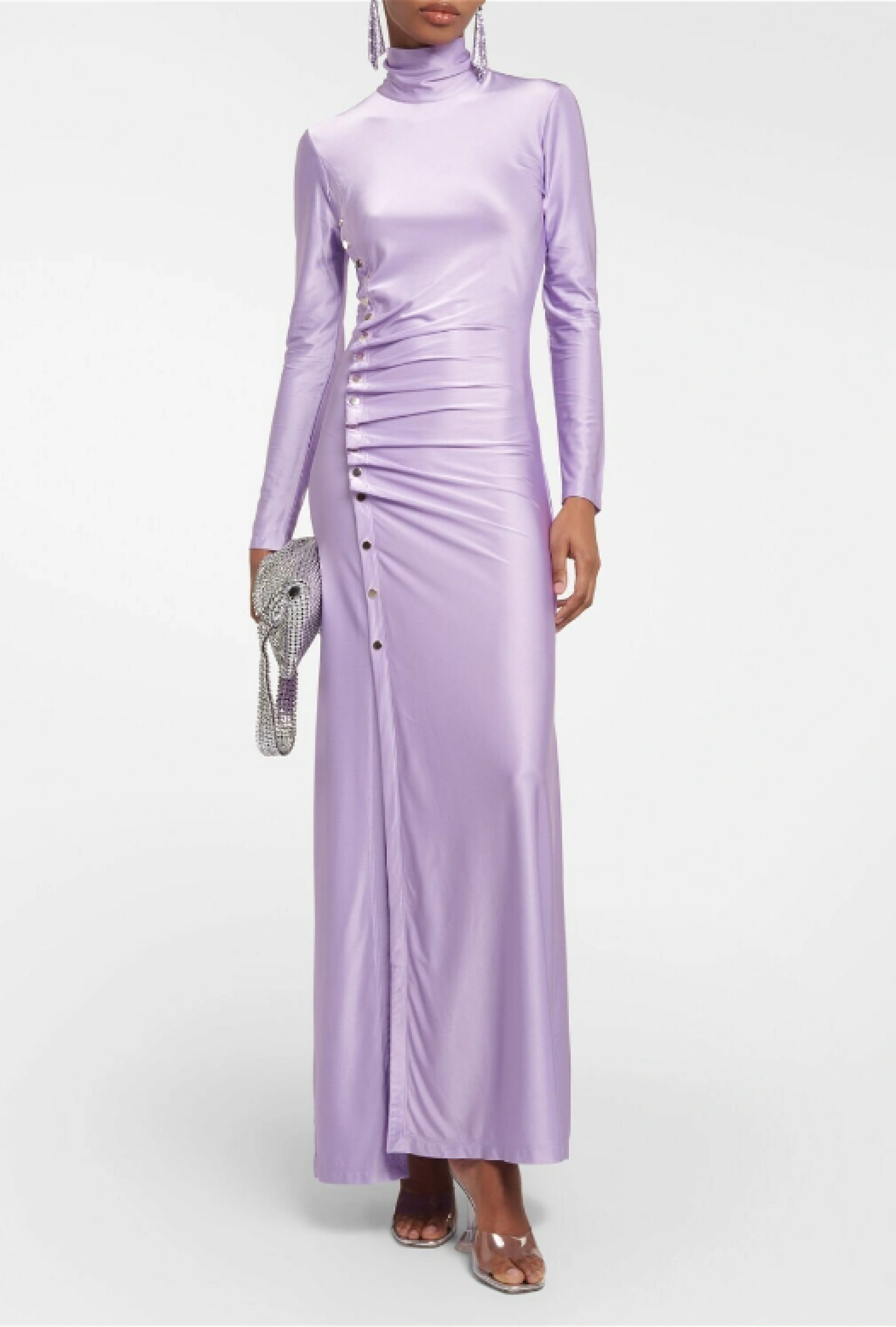 Robe Paco Rabanne Sélim Mauve