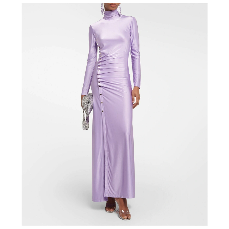 Robe Paco Rabanne Sélim Mauve