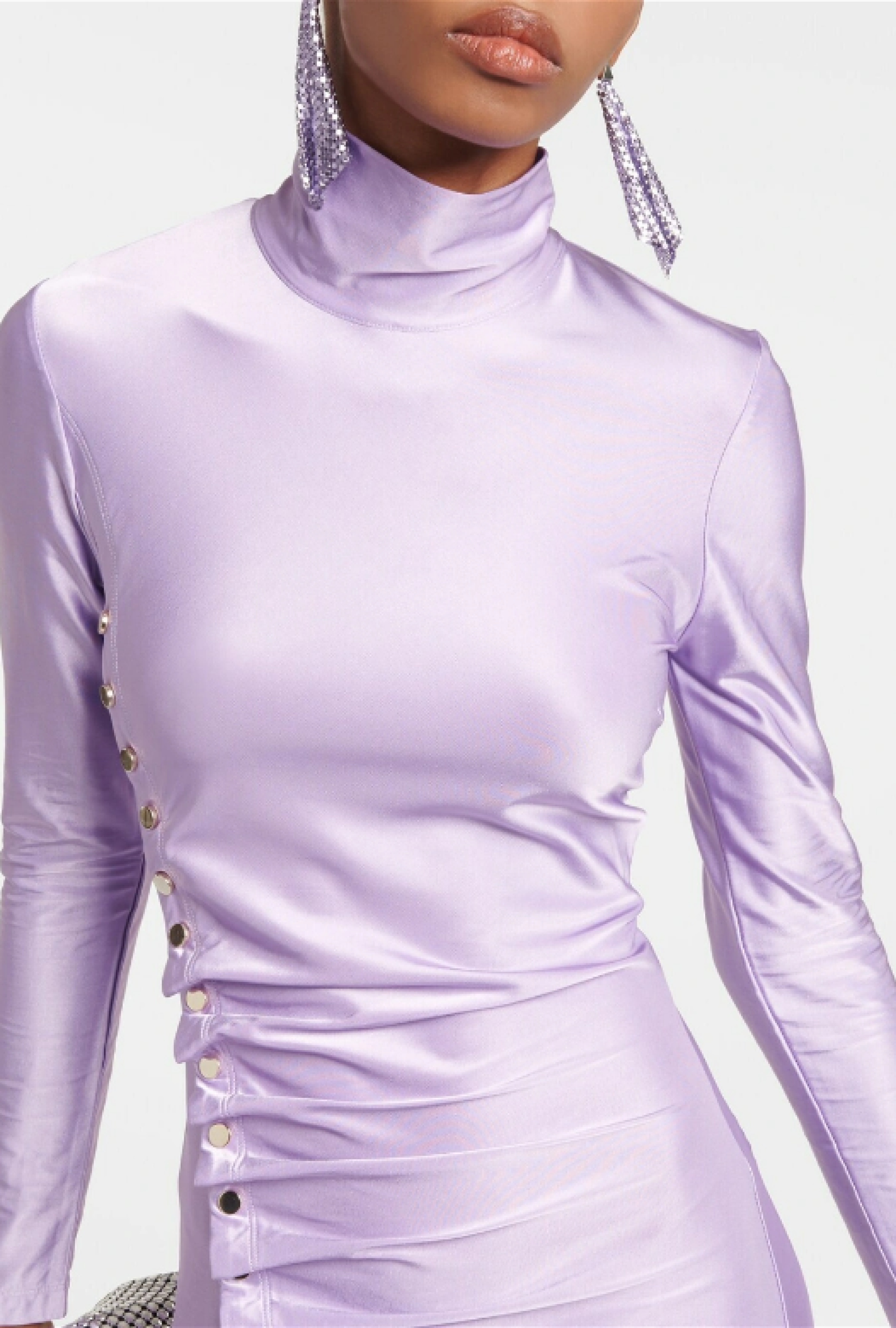 Robe Paco Rabanne Sélim Mauve