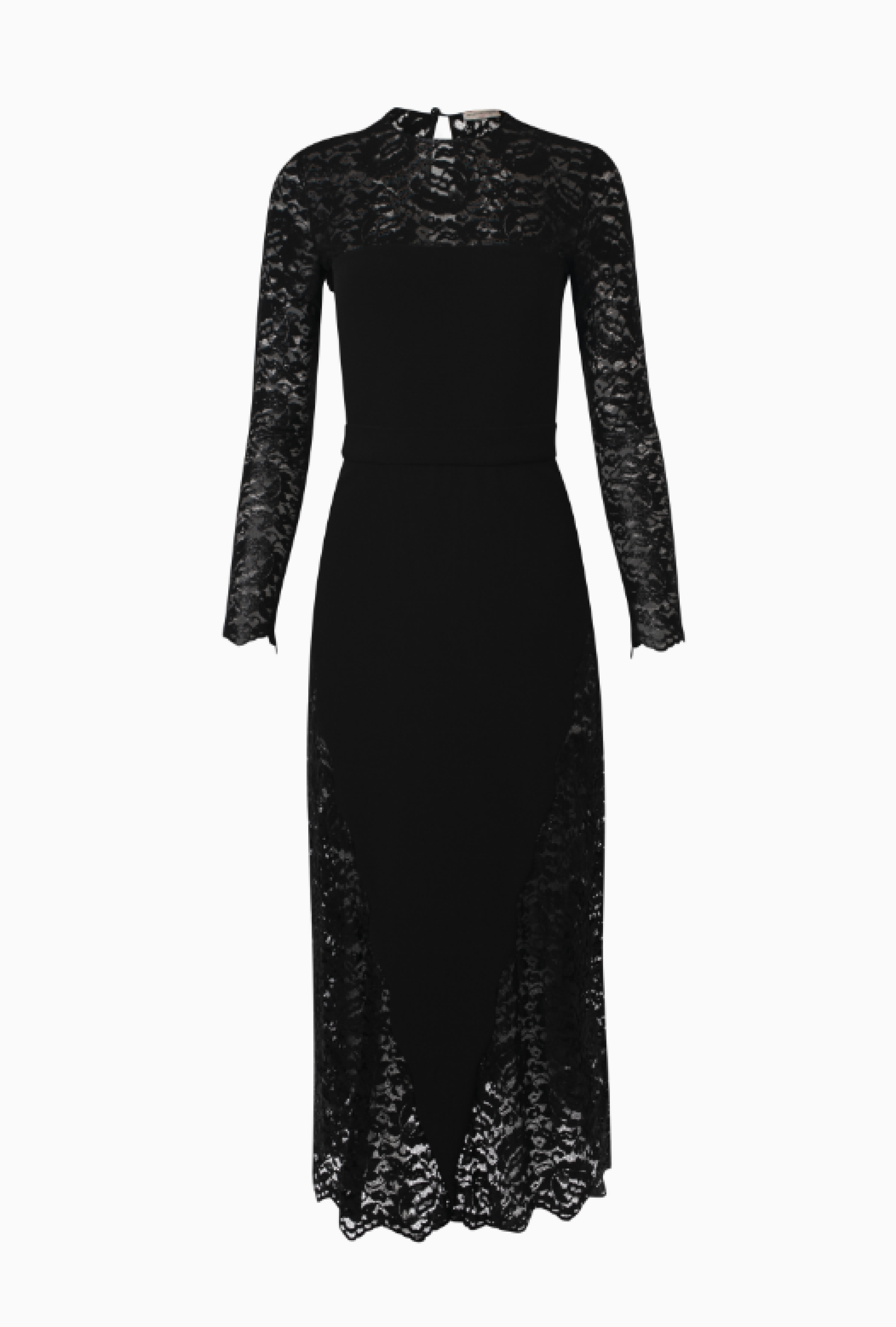 Robe Ungaro Fourreau Dentelle Noire