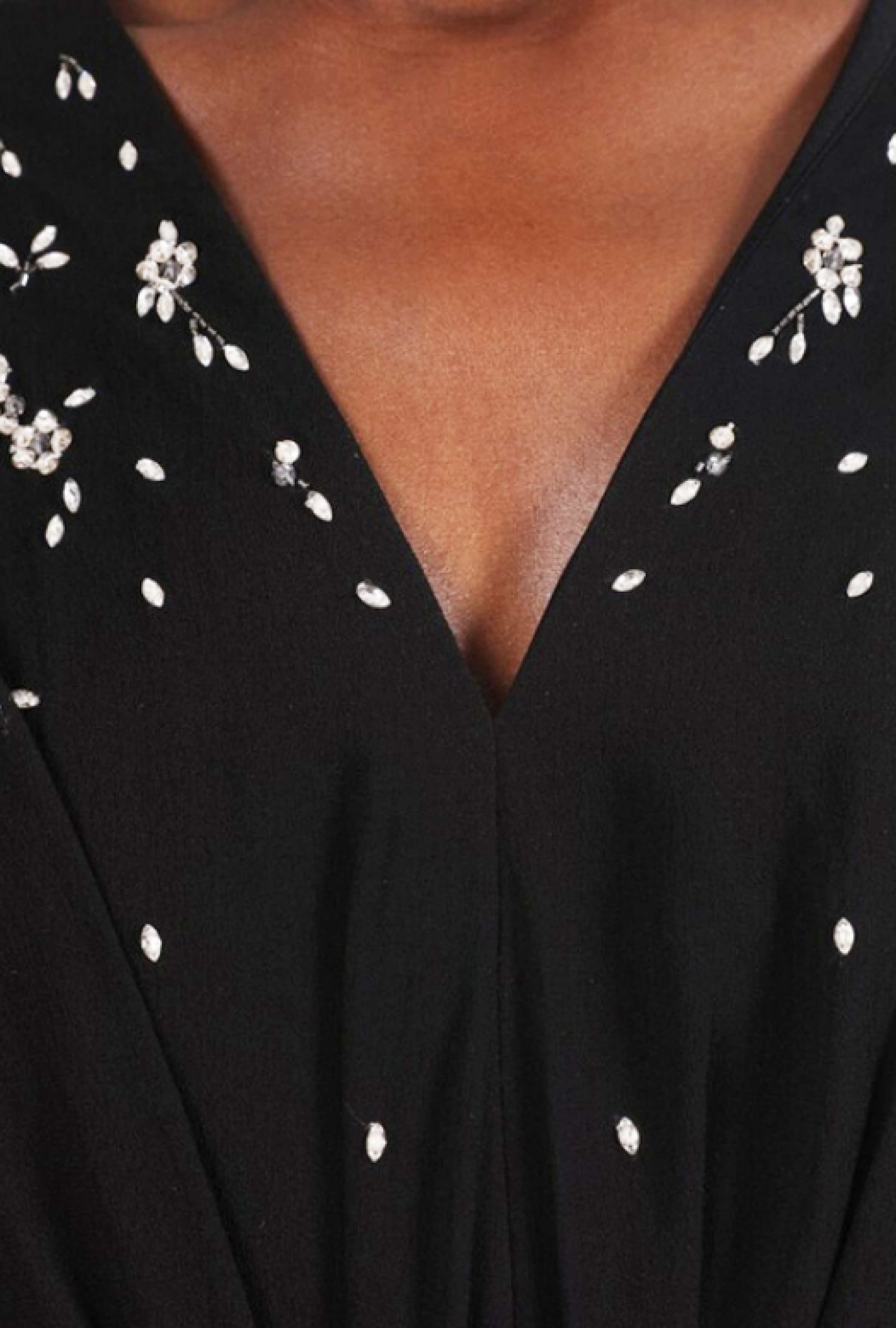Robe Givenchy Black Embellished