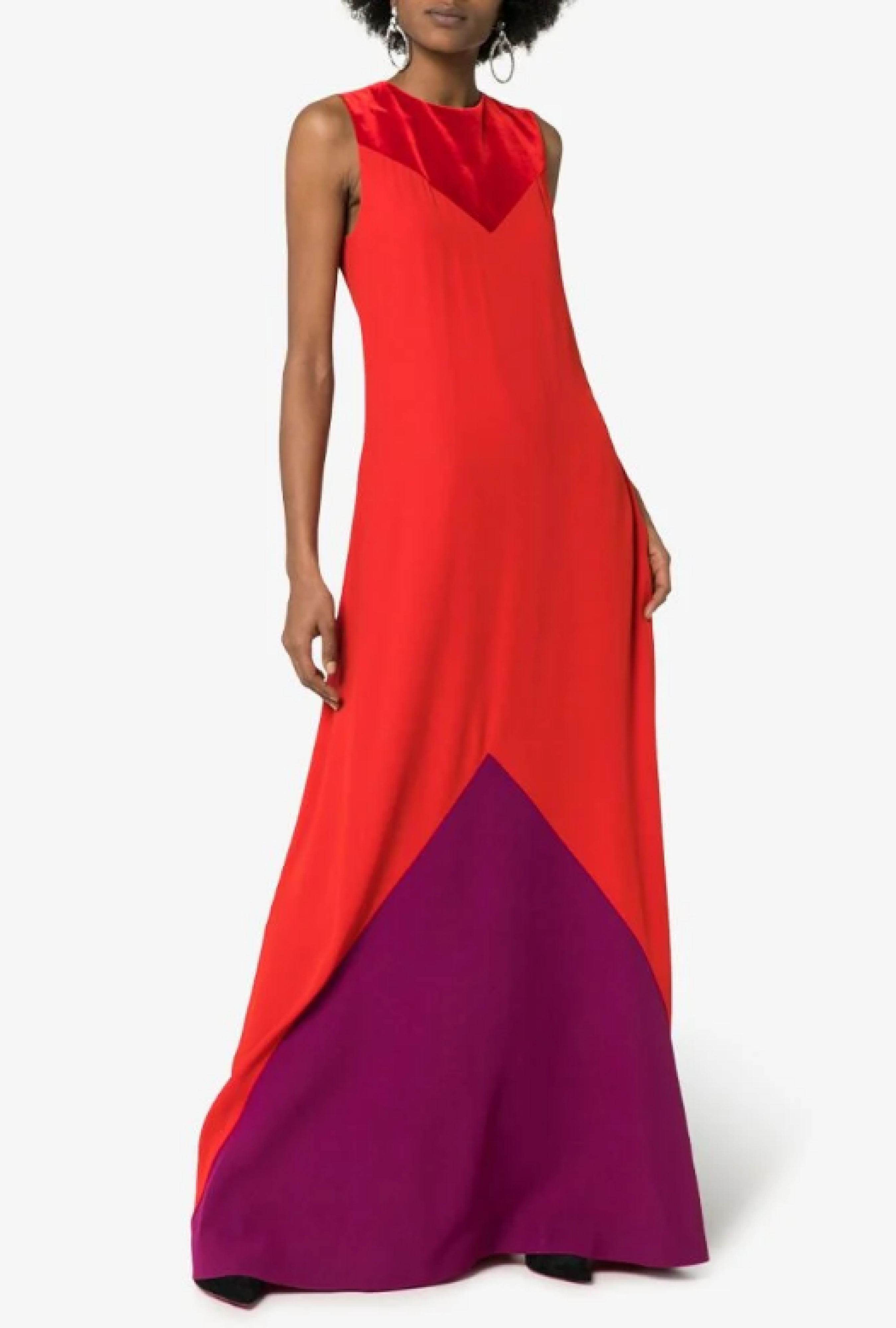 Robe Givenchy Contrast Panel