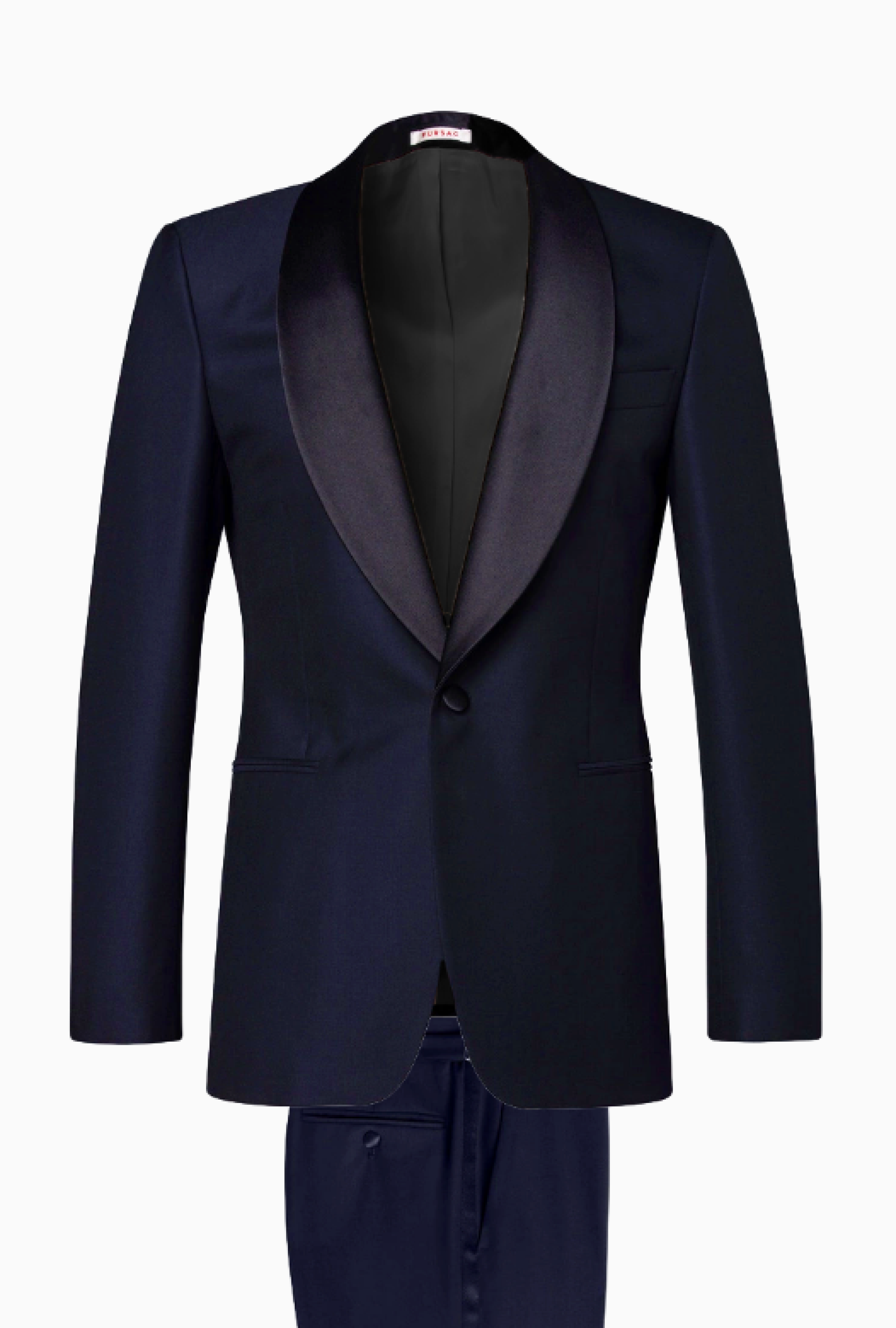 Smoking Fursac Marine Doublure Noire