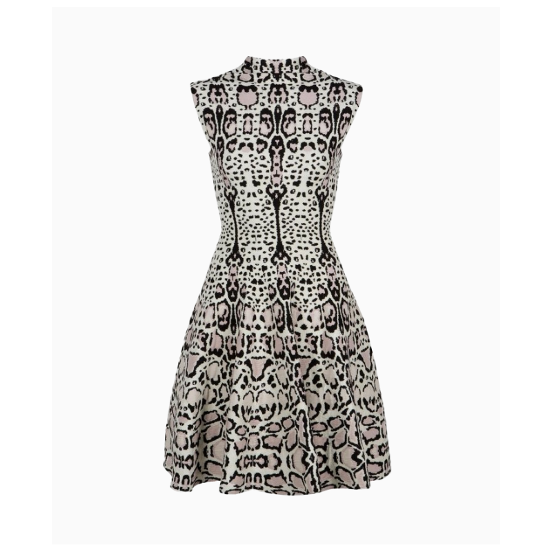 Robe Alaia Panthère Des Neiges FW2010