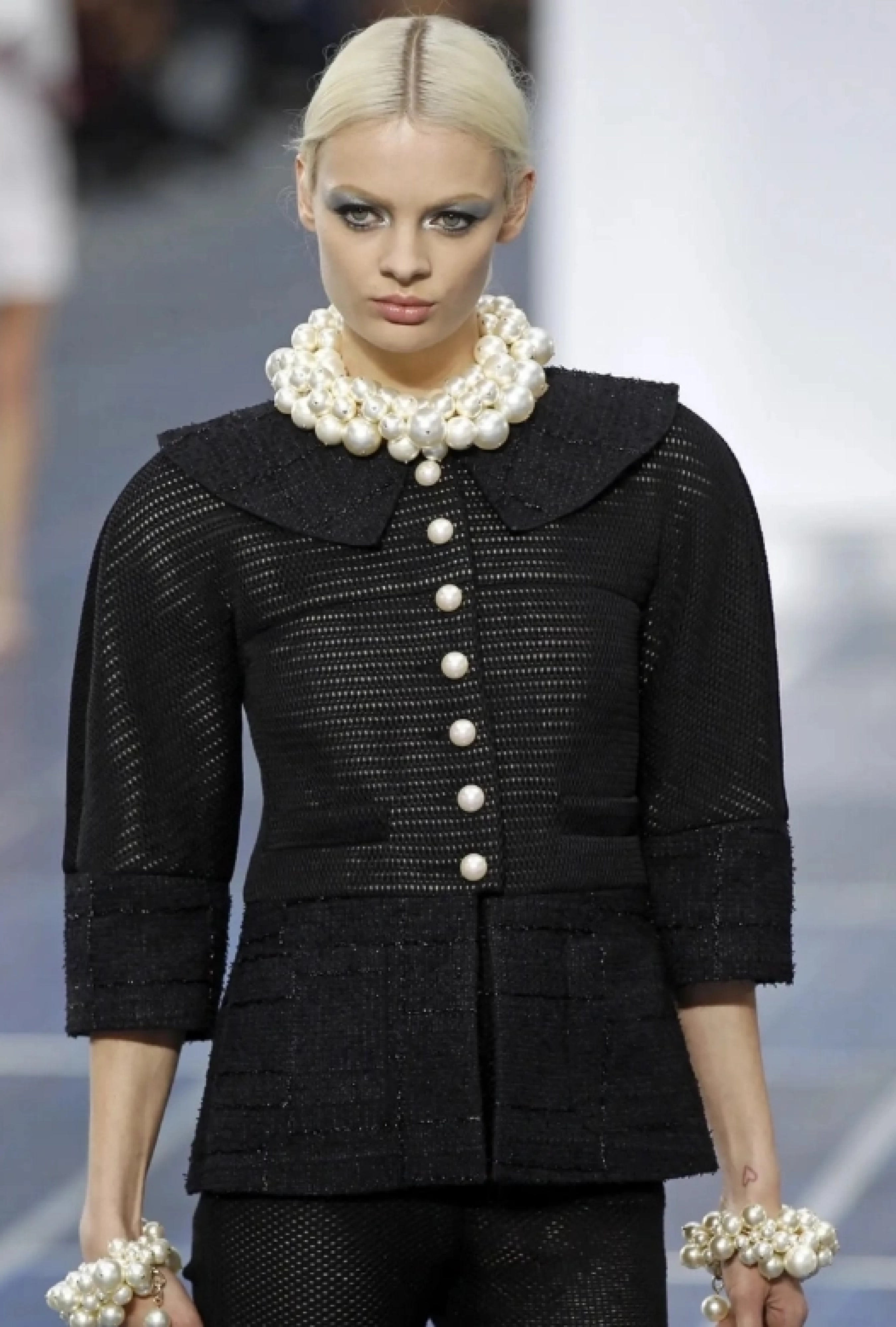 Veste Chanel Tweed Peter Pan Spring 2013