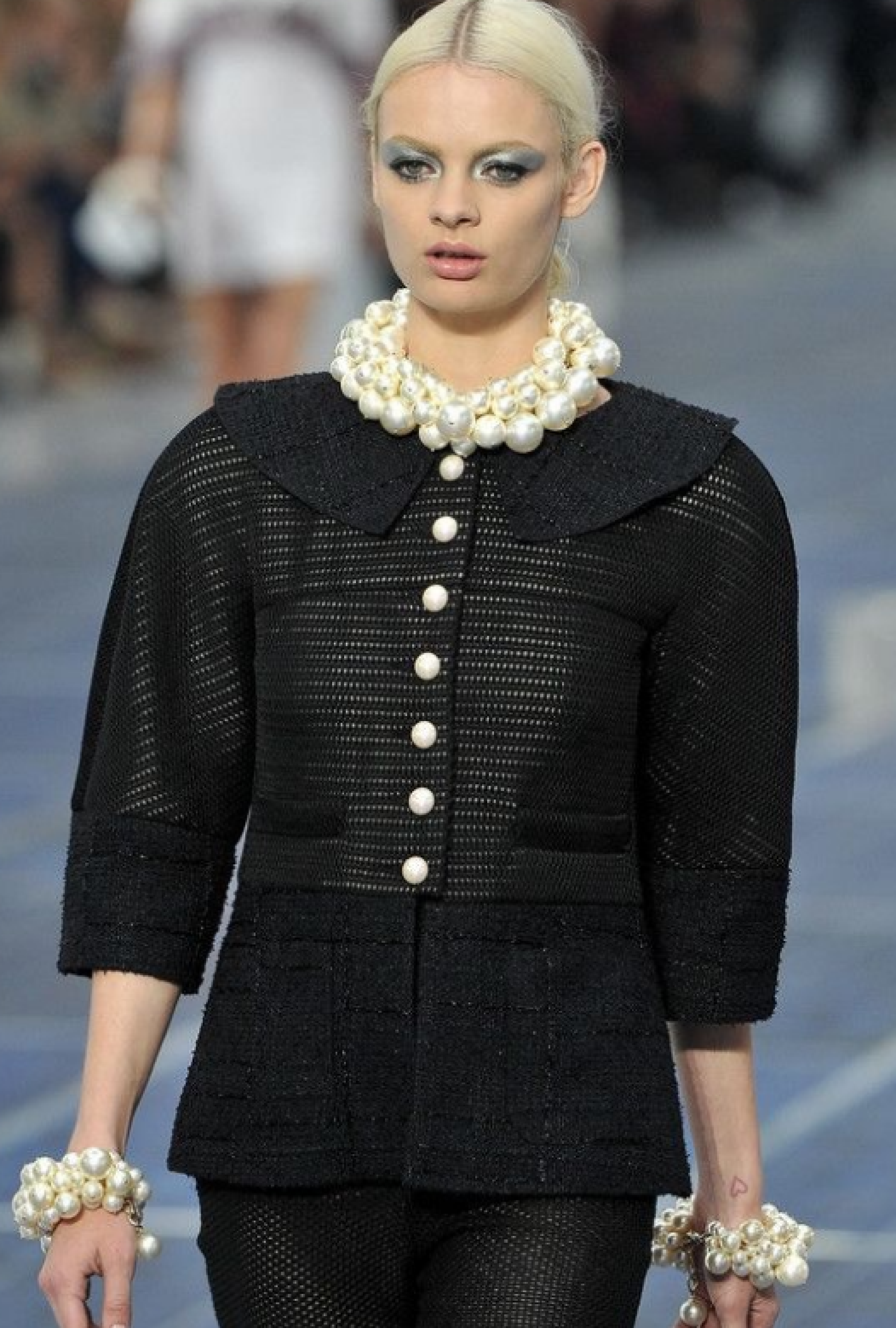 Veste Chanel Tweed Peter Pan Spring 2013