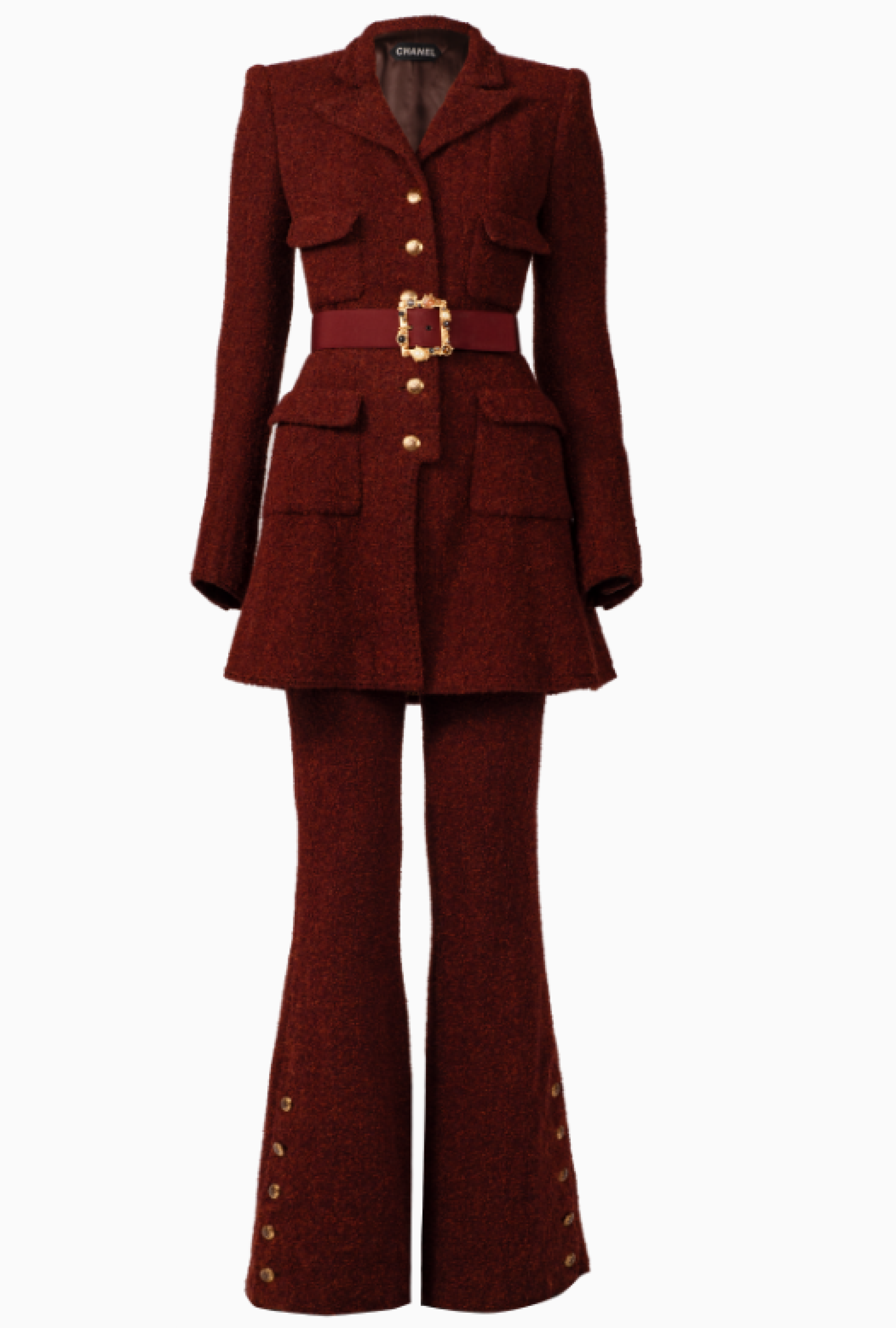 Ensemble Chanel Laine Bouclée