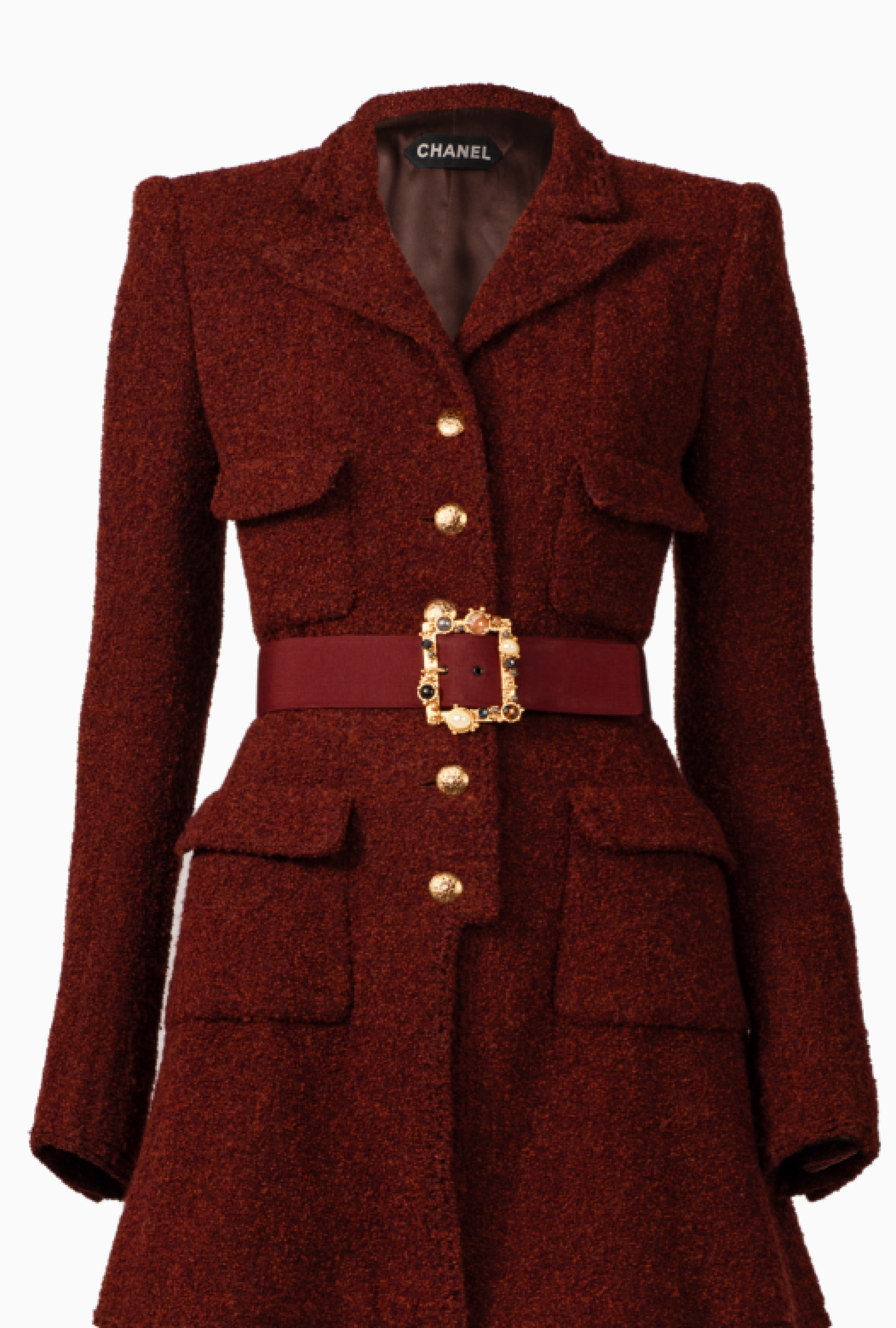 Ensemble Chanel Laine Bouclée