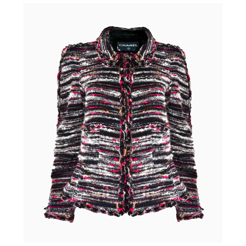 Ensemble Chanel Tweed multicolore CC