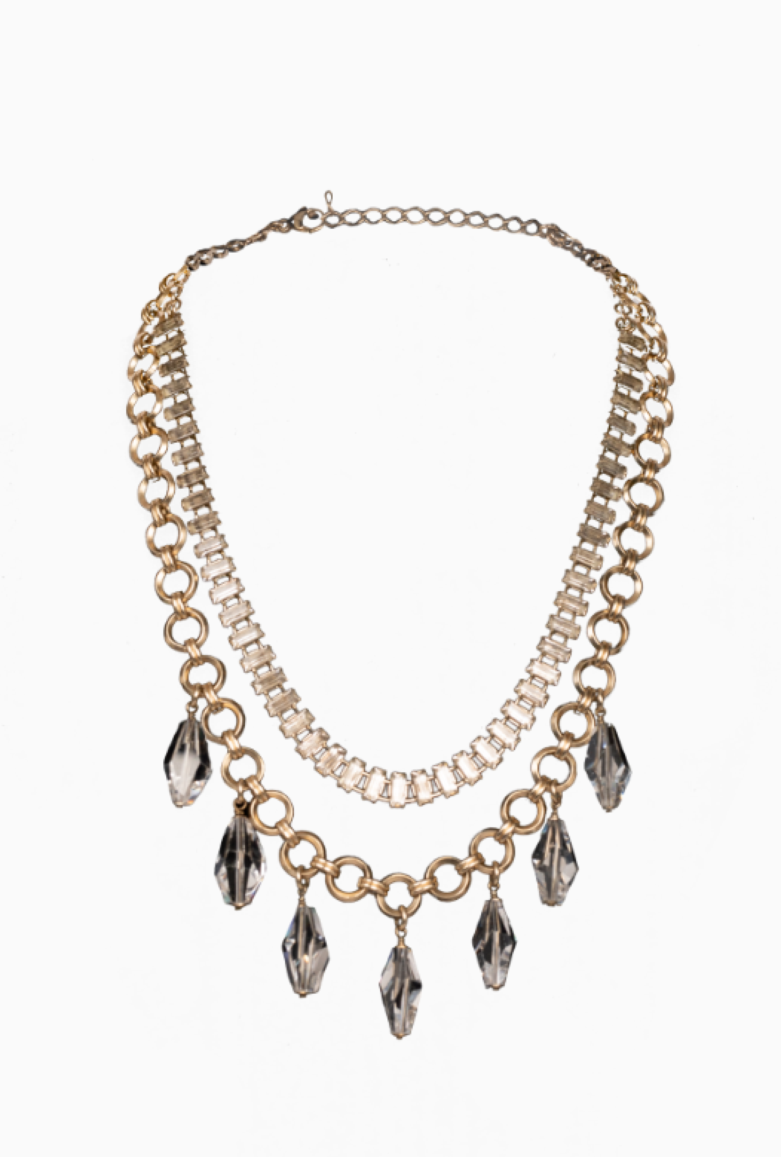 Collier Maud T Bijoux Duo Strass