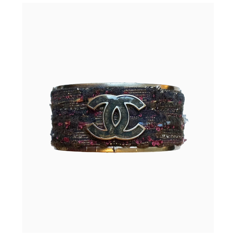 Manchette Chanel Tweed CC