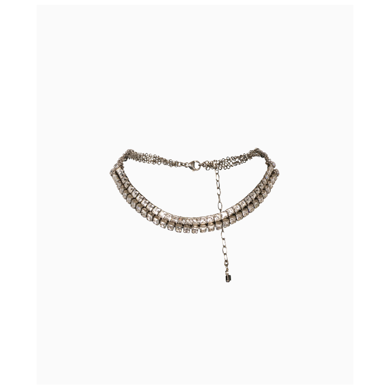 Choker Maud T Bijoux Ligne Strass