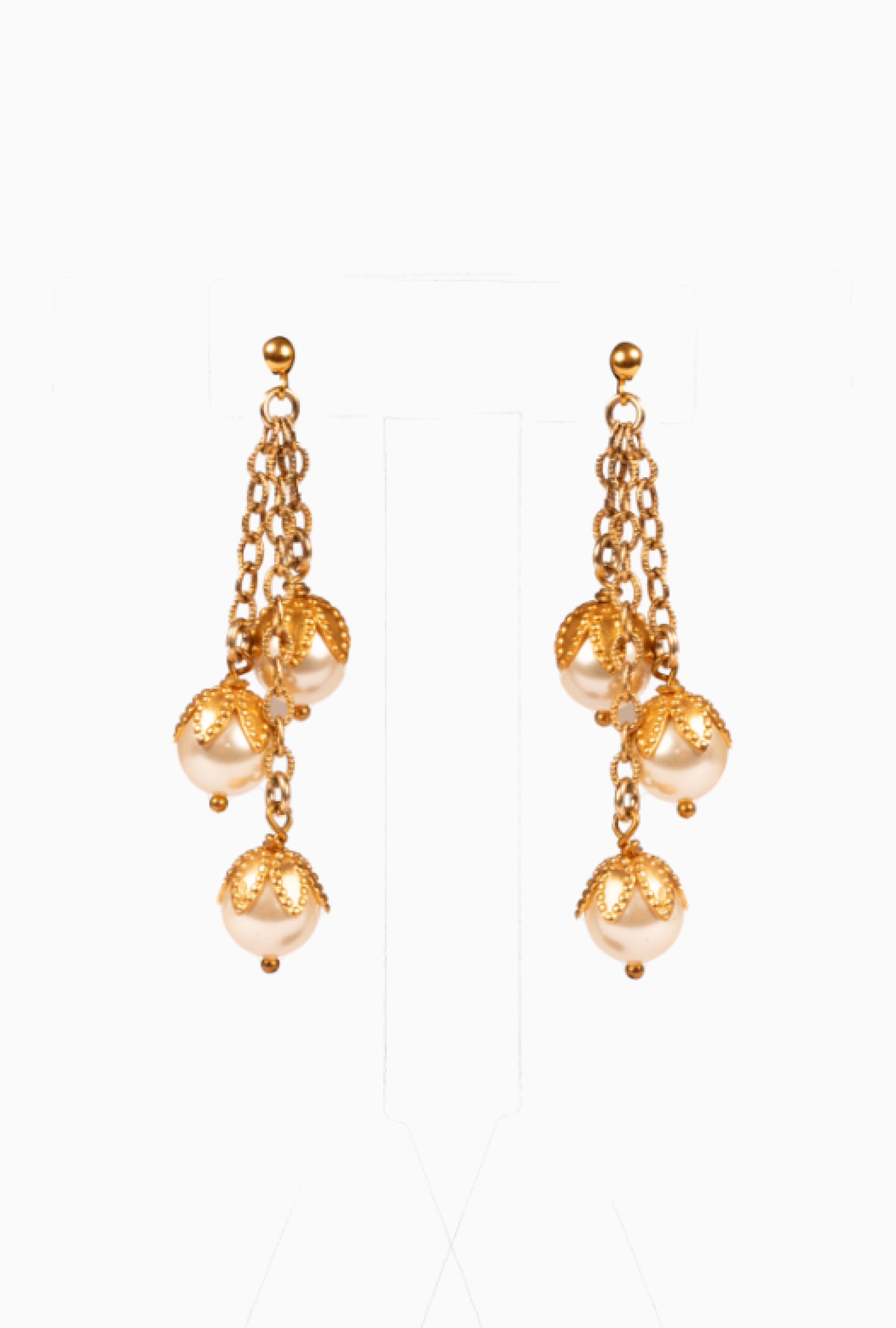 Boucles D'Oreilles Maud T Bijoux Trio Vintage