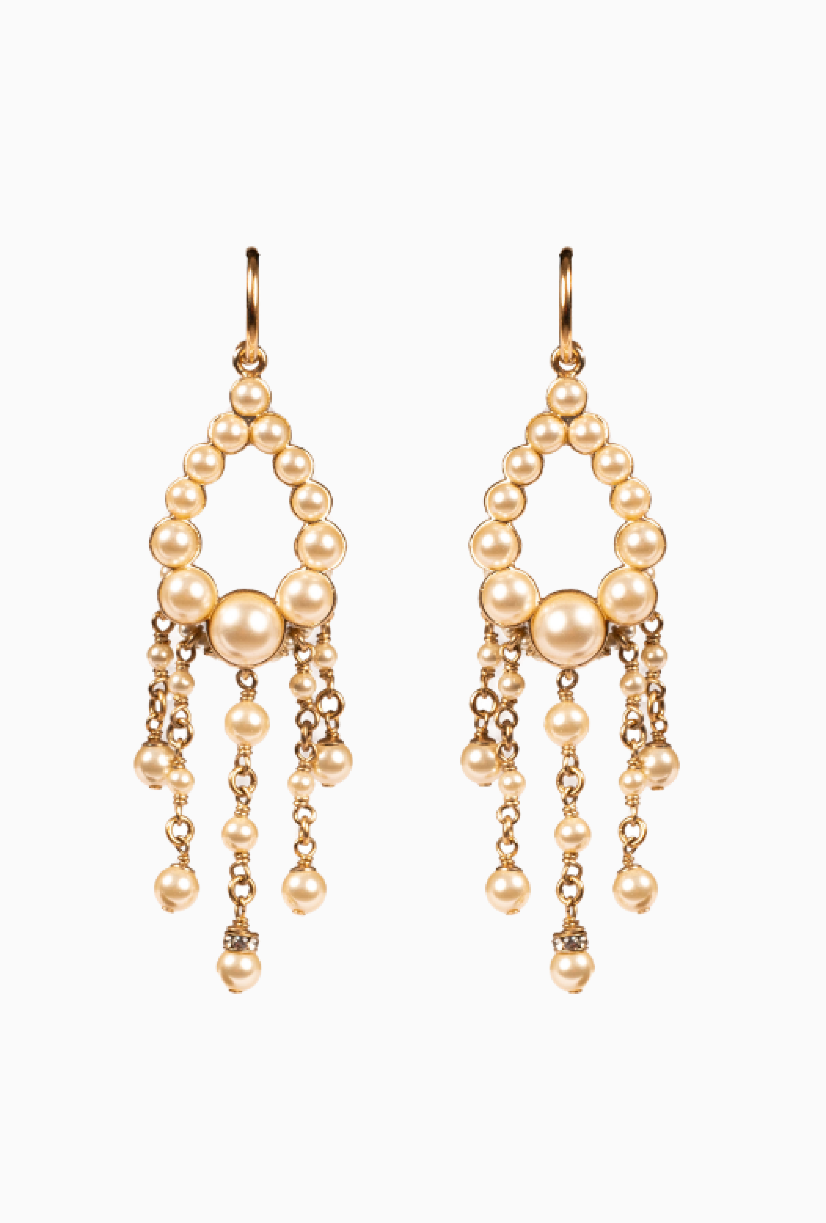 Boucles D'oreilles Maud T Bijoux Gouttes Franges