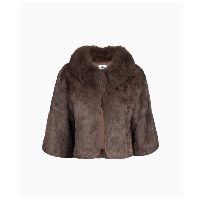 Manteau My Couture Corner Midnight Fur