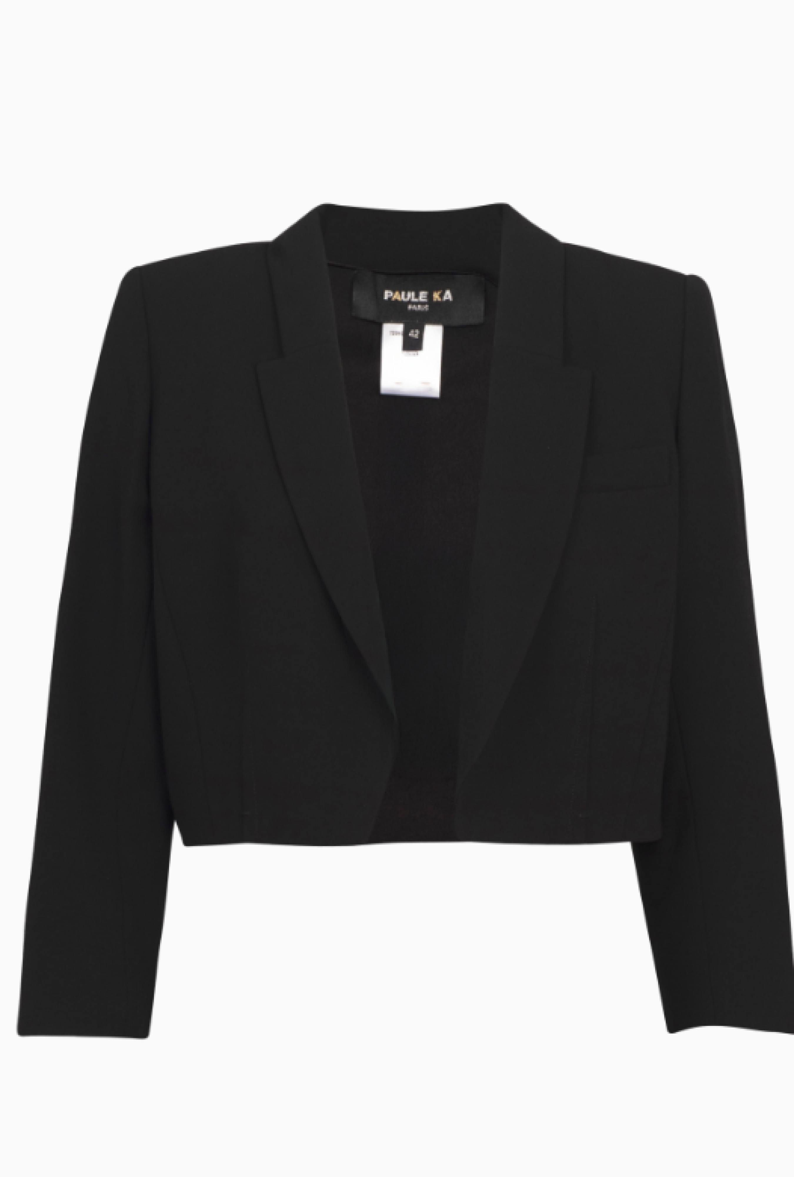 Veste Paule Ka black Cropped Blazer