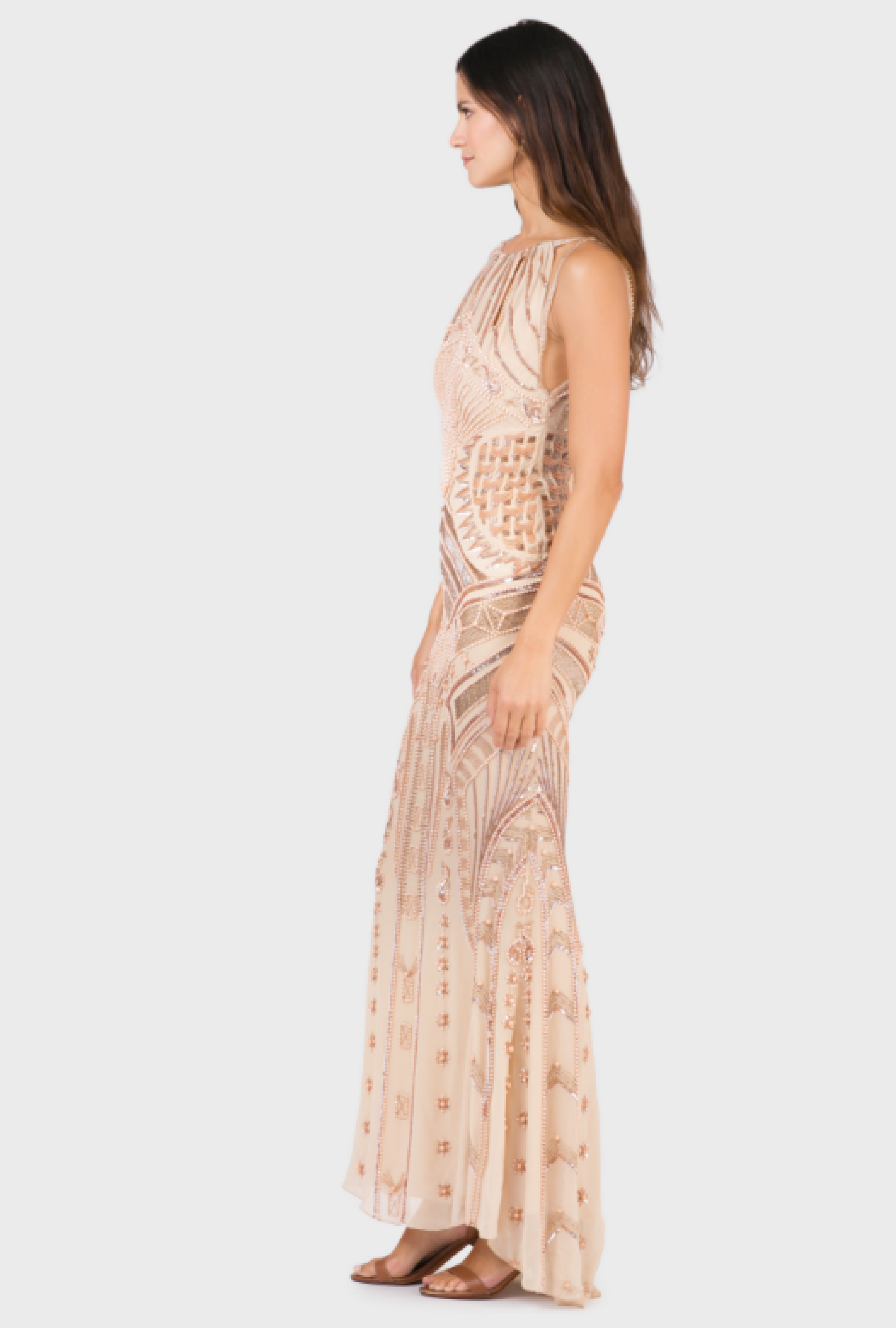Robe Zuhair Murad Golden Mirage