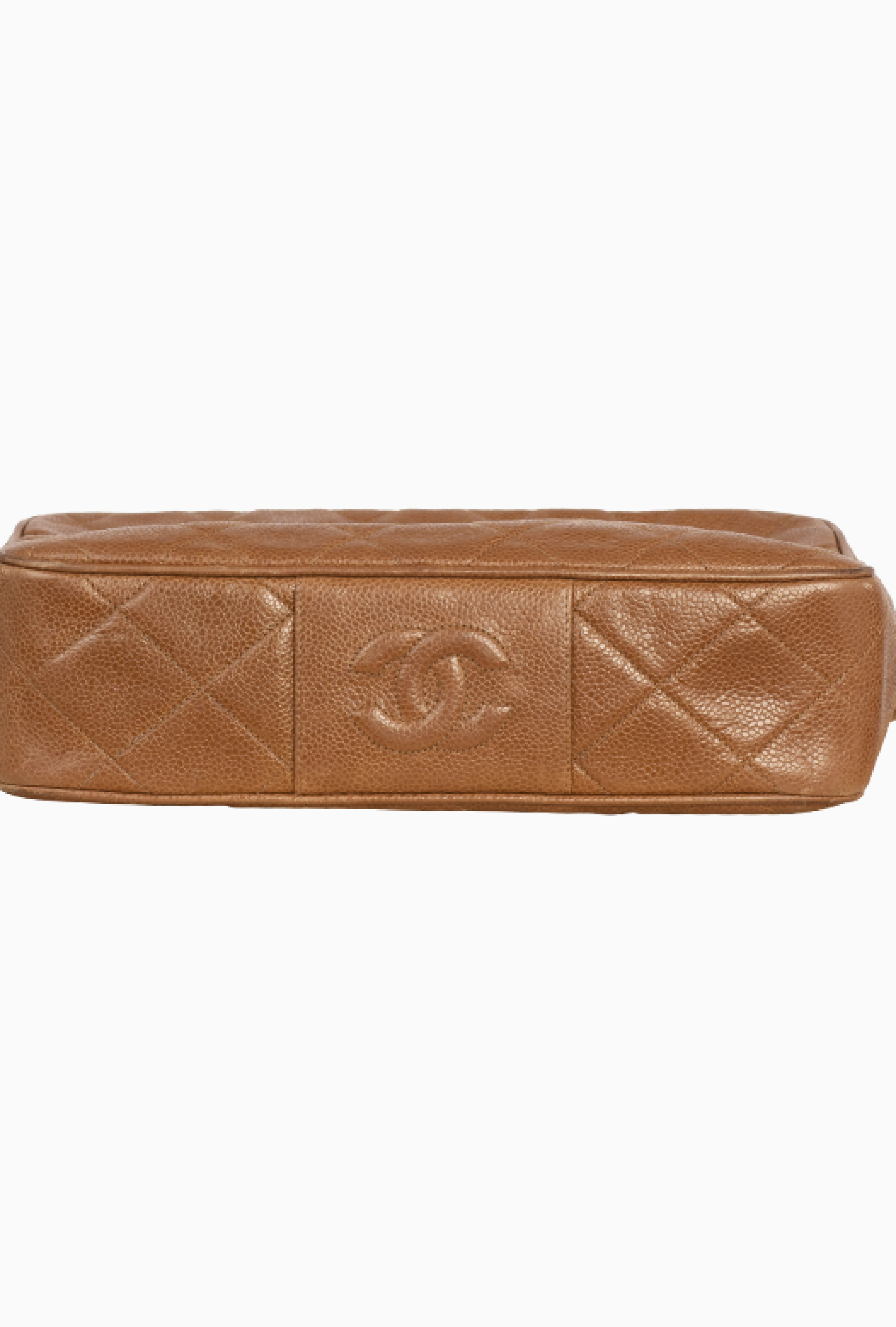 Sac Chanel Camera Vintage Cuir 80's