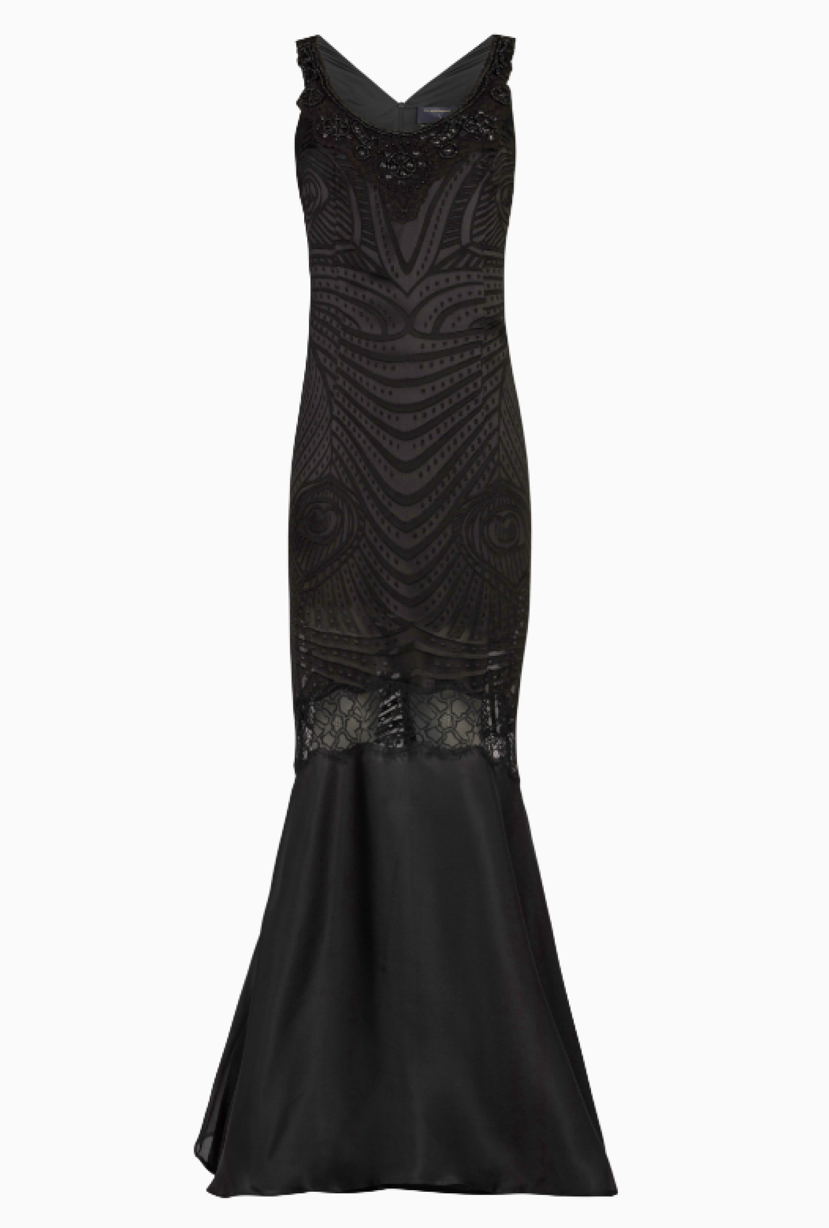 Robe Roberto Cavalli Black Siren Lace