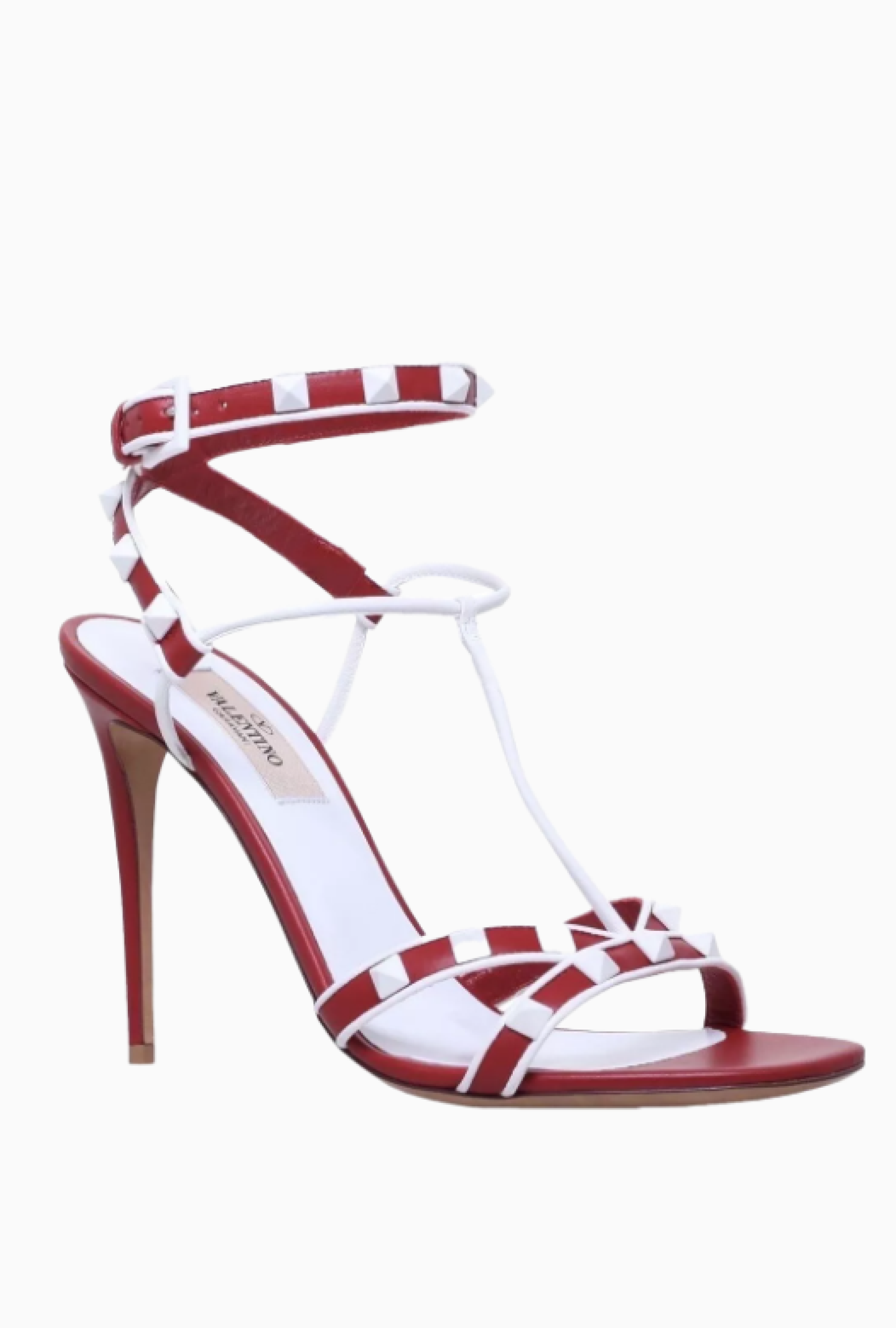 Chaussures Valentino Free Rockstud Rouge