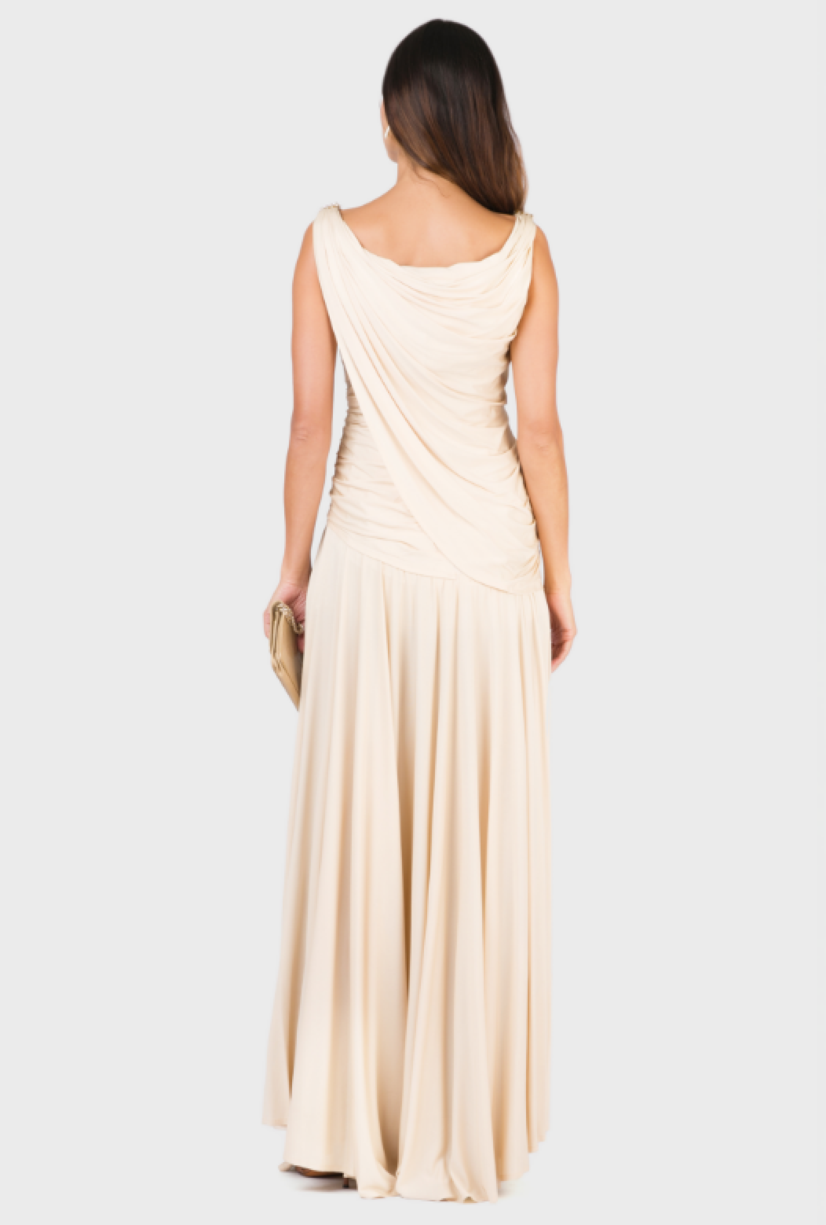Robe Azzaro Draped Sand