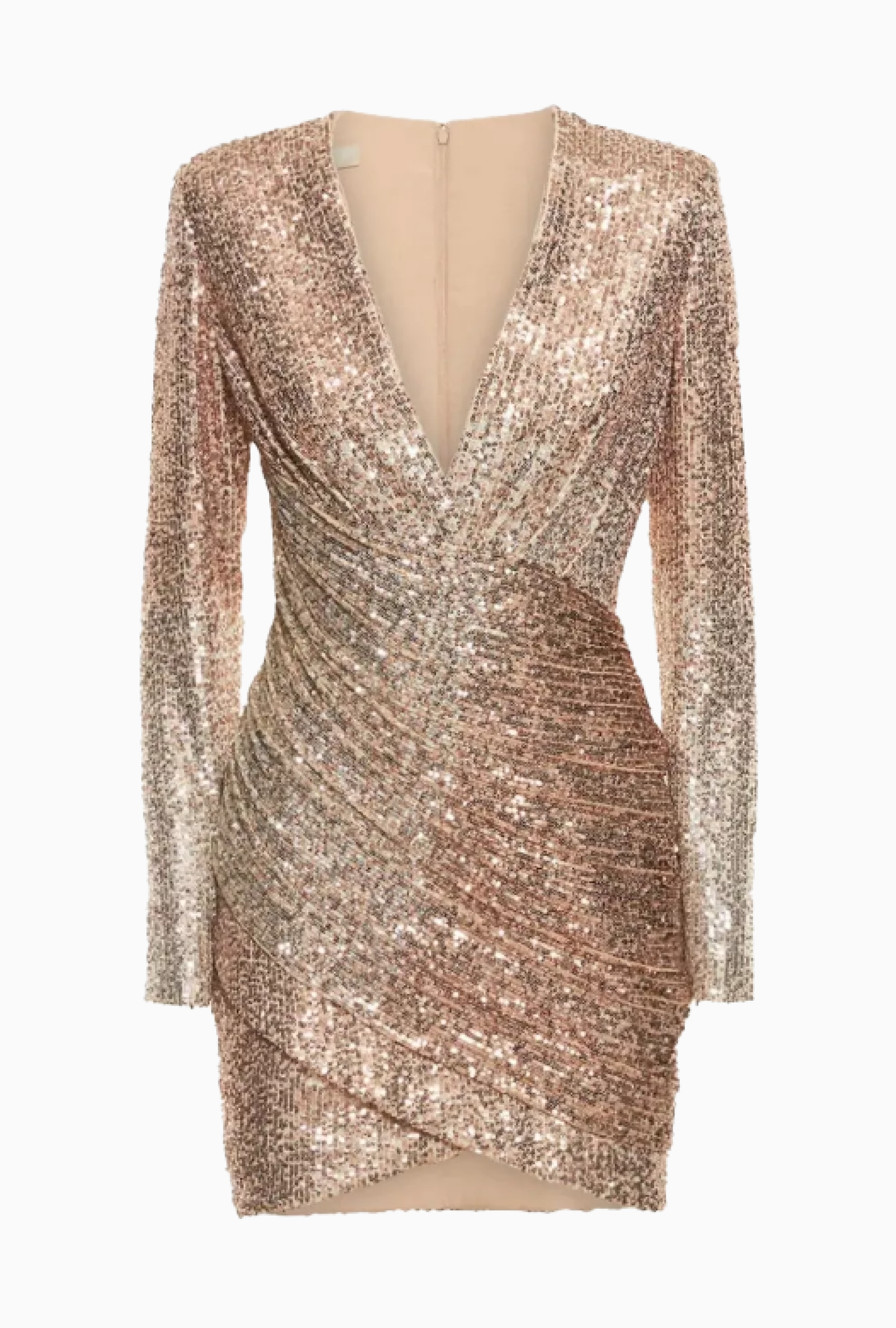 Robe Elie Saab Sequins Pink