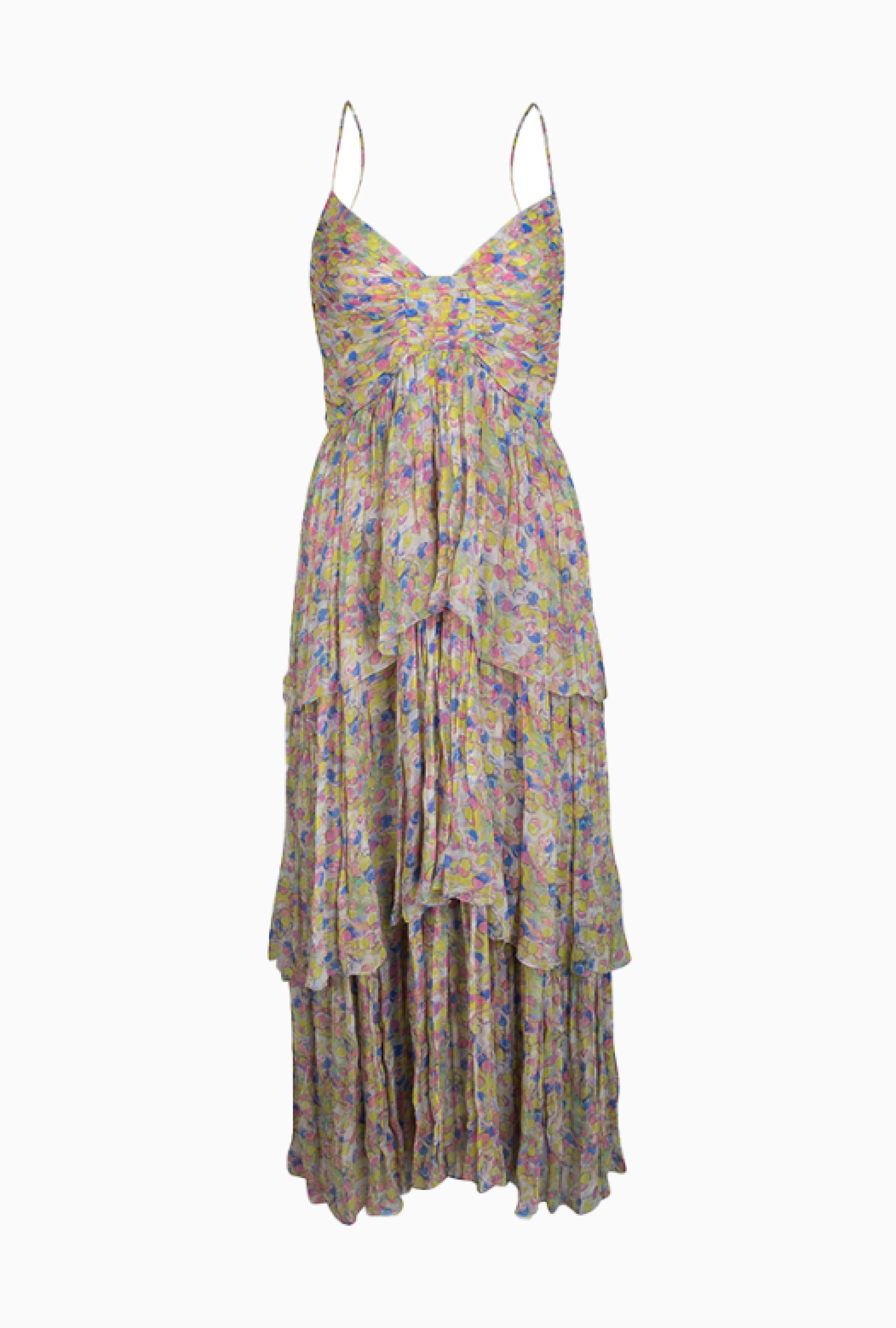 Robe Chanel Polka Dot Multicolore