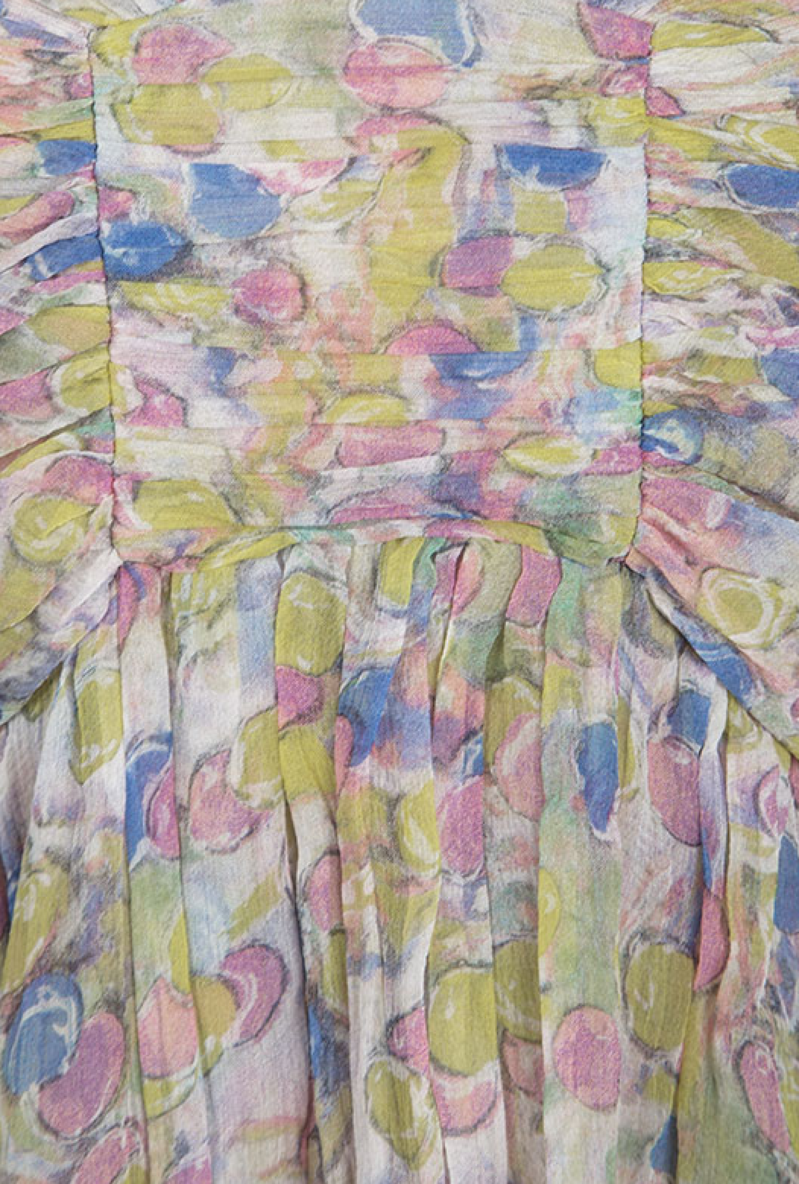 Robe Chanel Polka Dot Multicolore