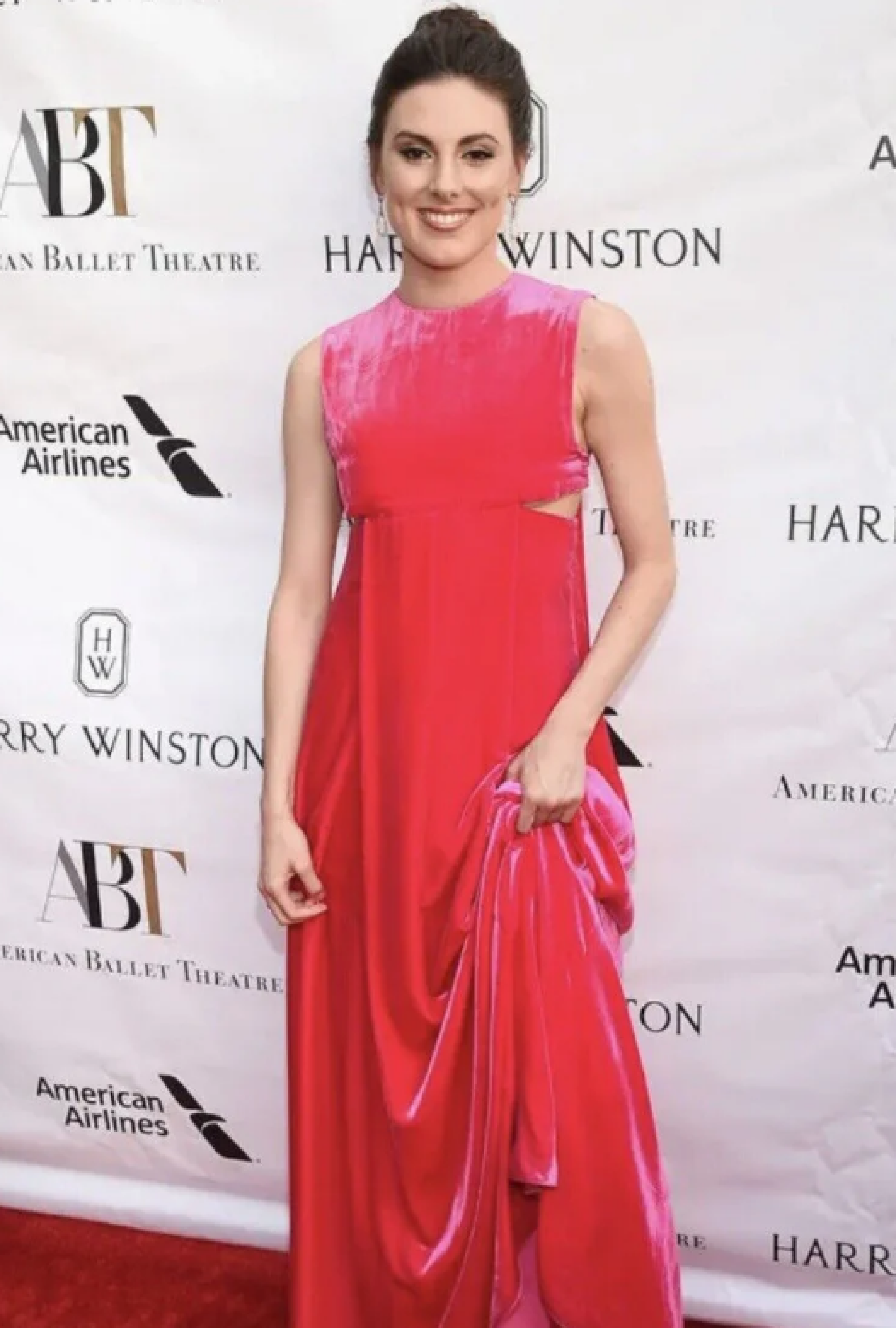 Robe Valentino Brilliant Pink Velvet