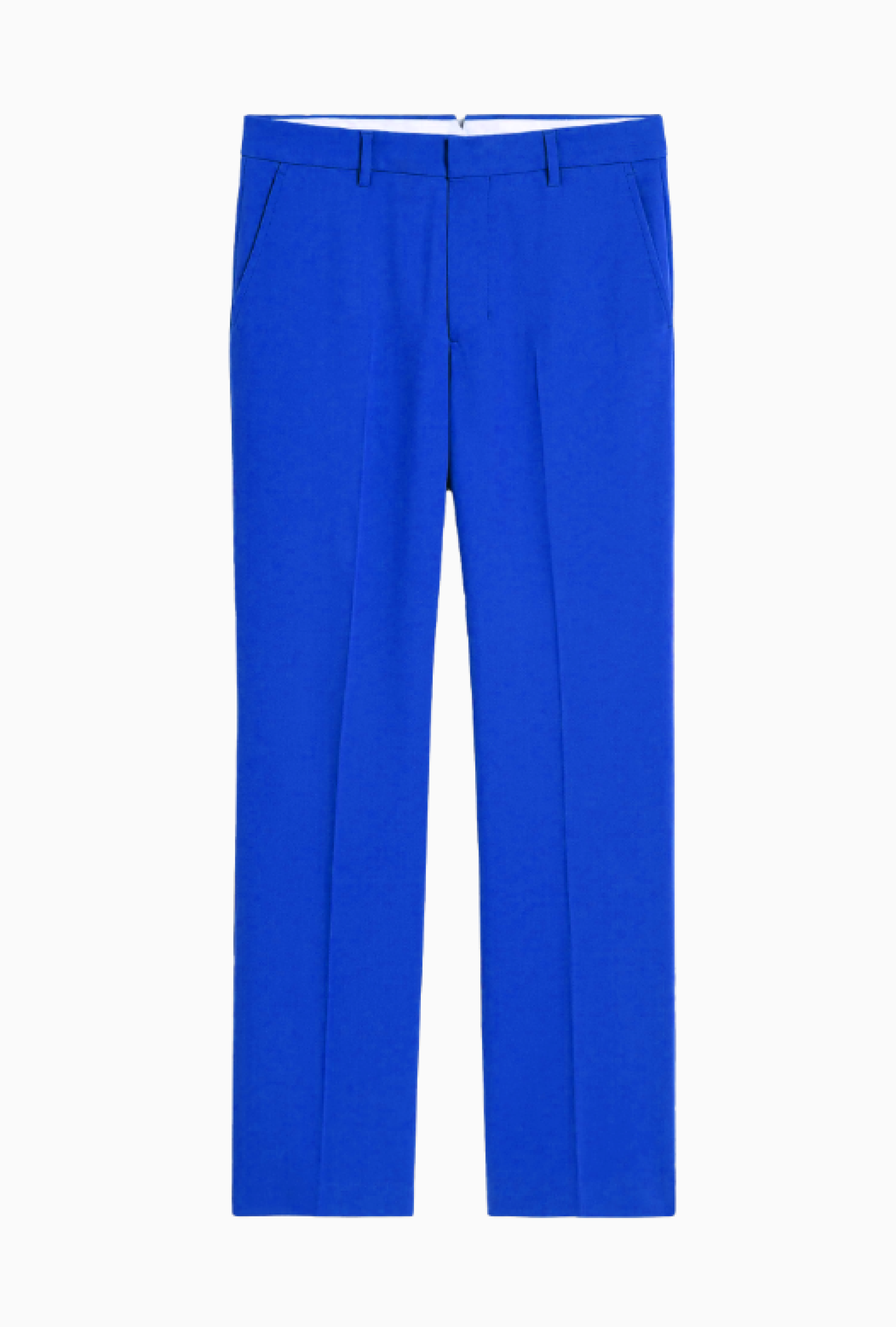 Pantalon AMI Paris Smoking Bleu Electrique