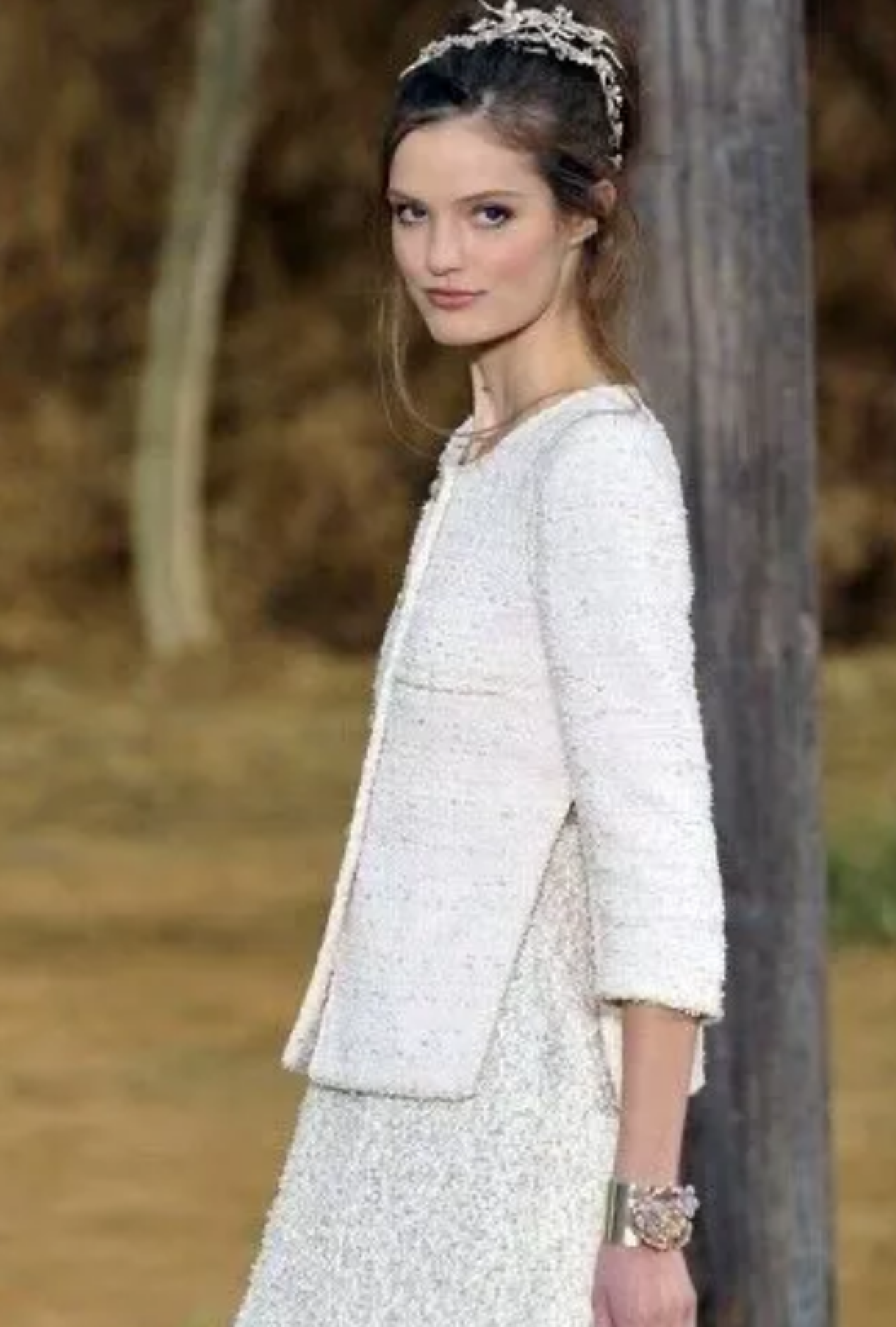 Veste Chanel Blush Pink Tweed spring 2010