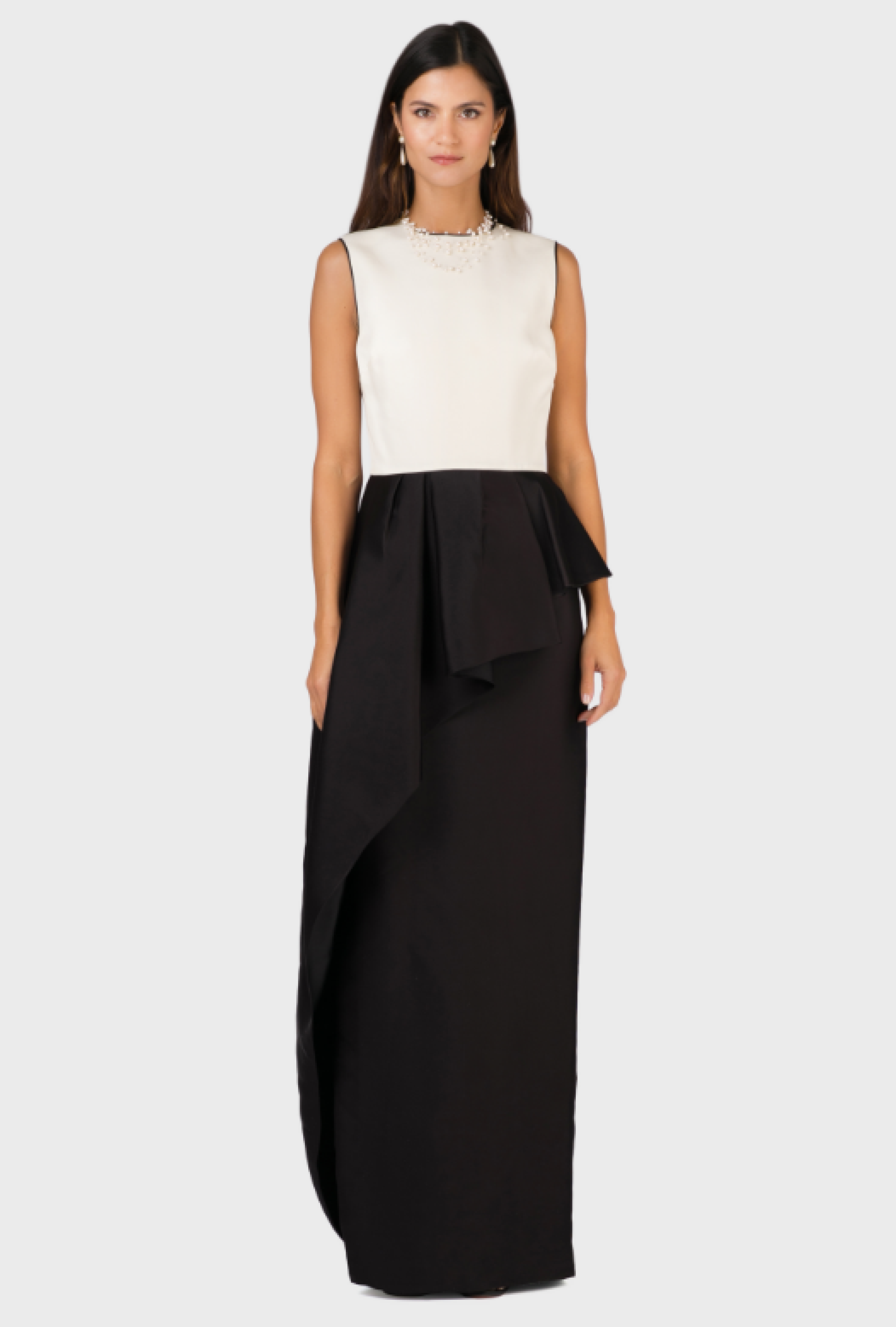 Robe Dior Black & White Satin 2013