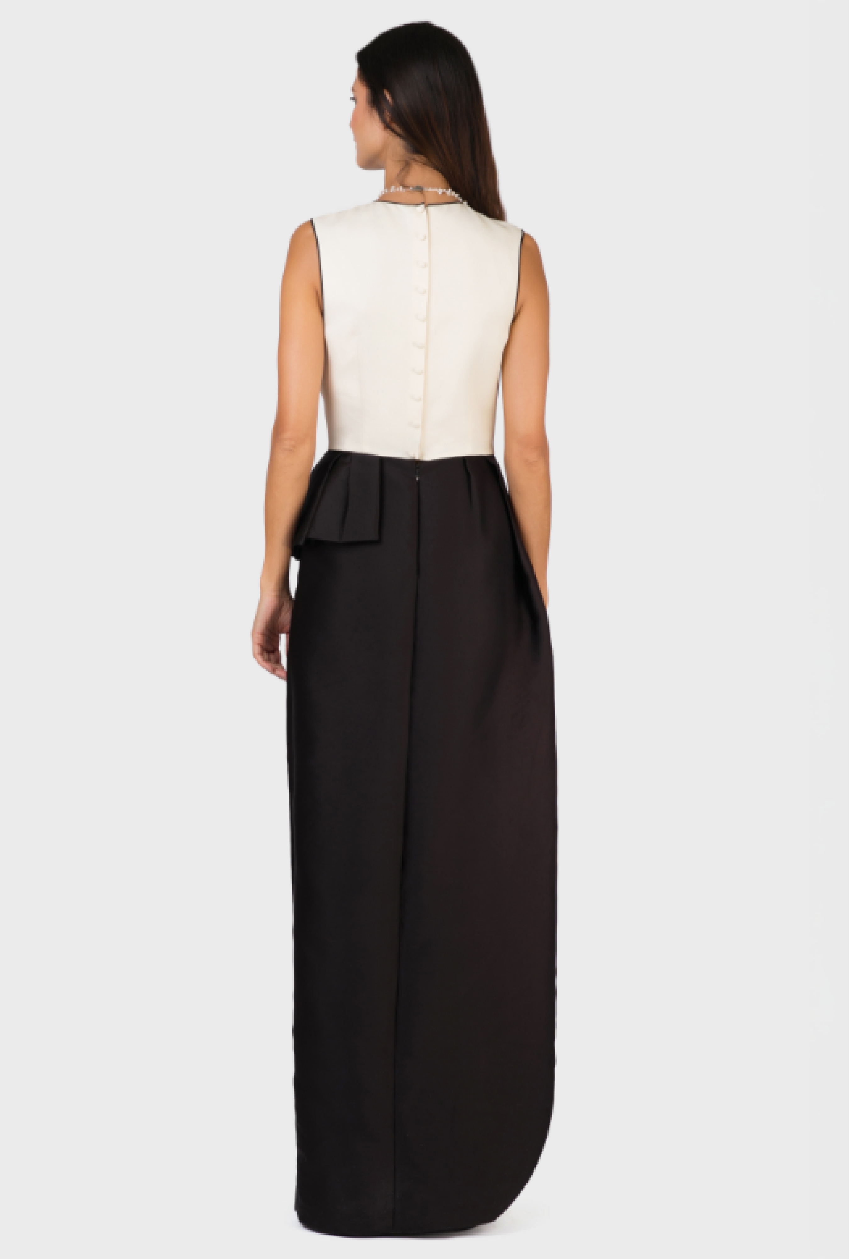 Robe Dior Black & White Satin 2013