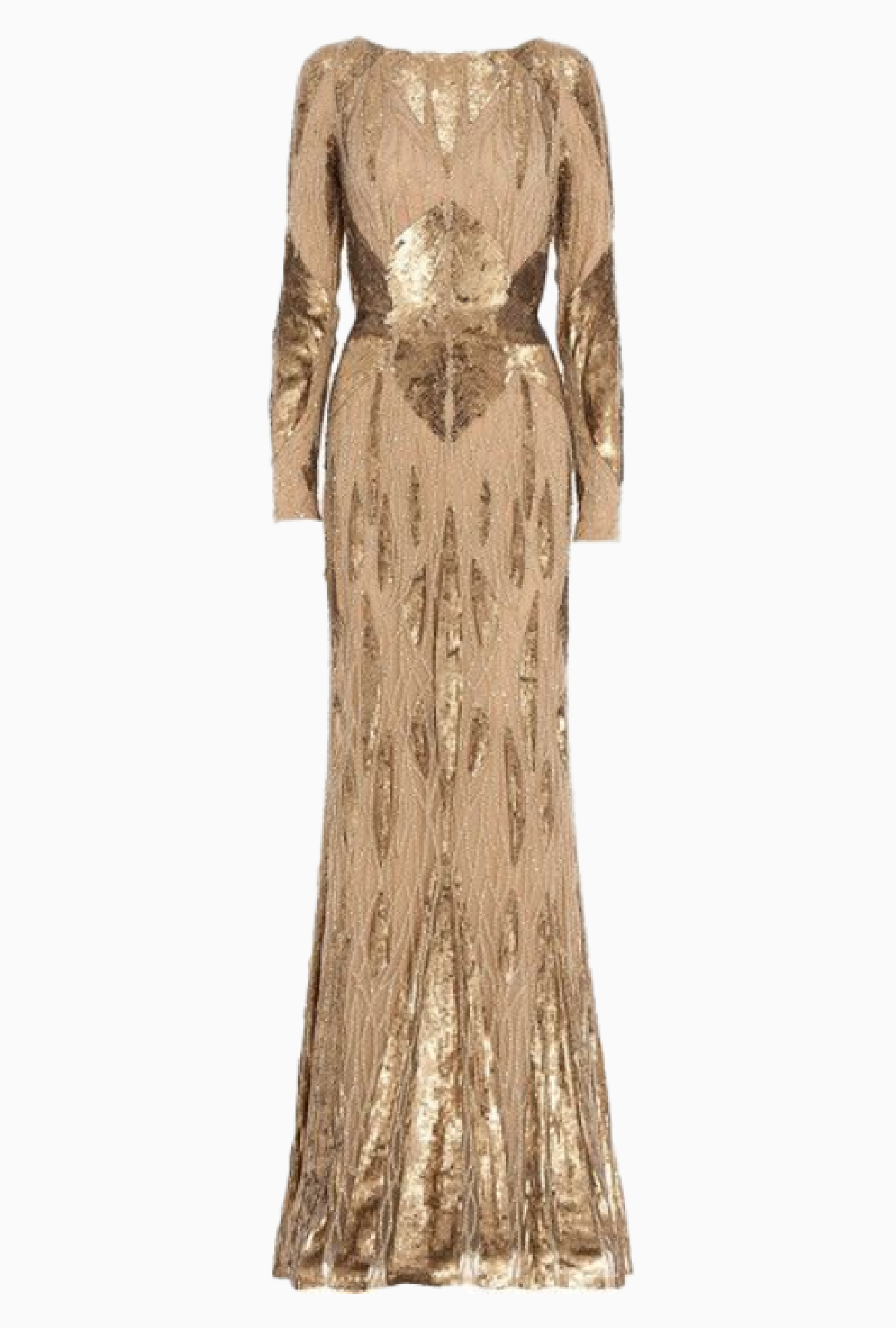 Robe Elie Saab Gold Lamée FW 2012