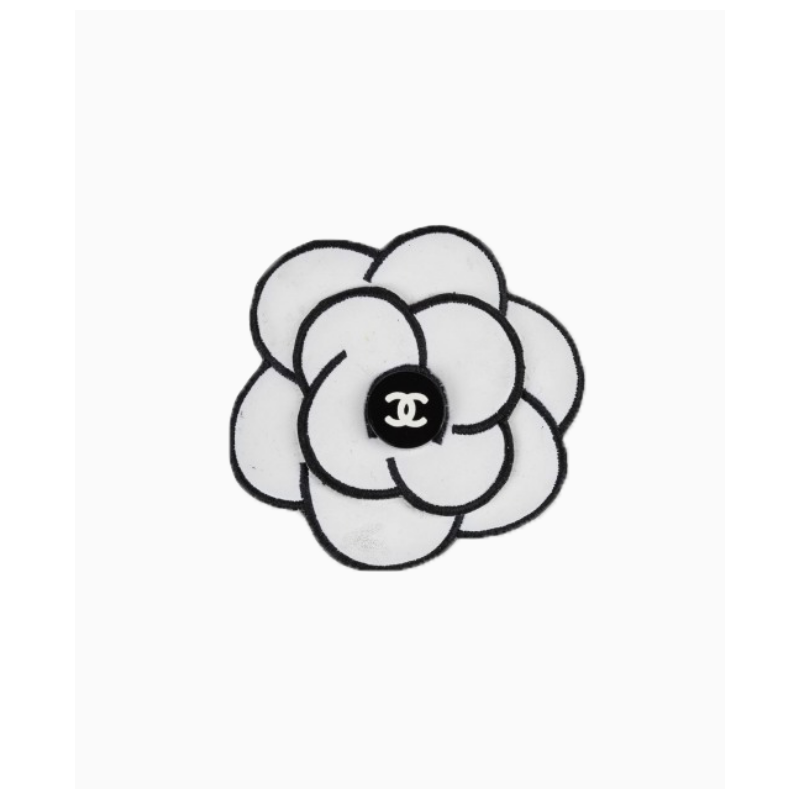 Broche Chanel CC Flower