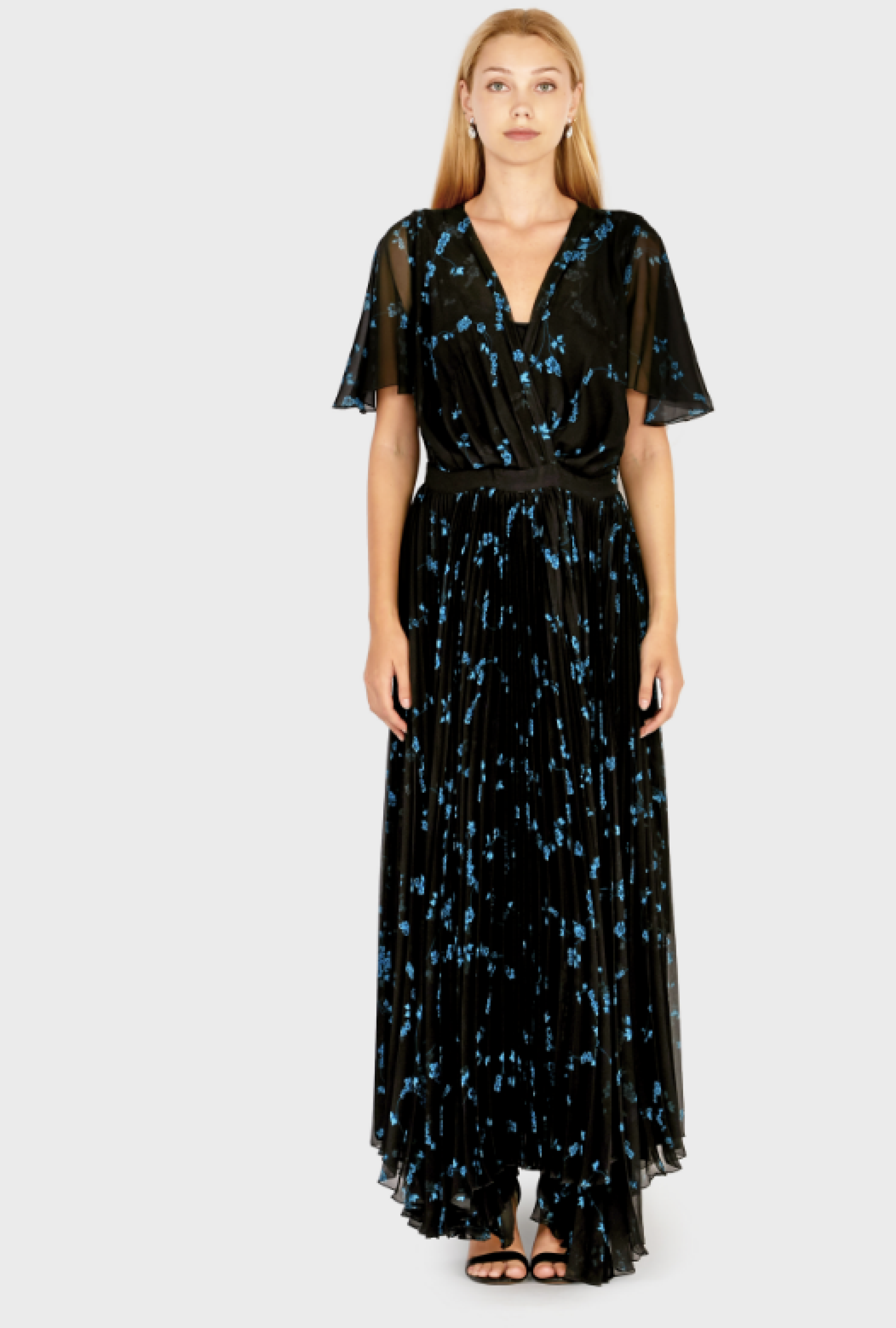 Robe John Galliano Midnight Bloom