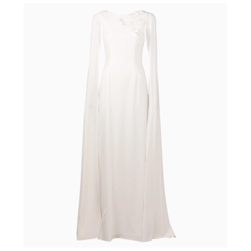 Robe Paule Ka Blanca Cape