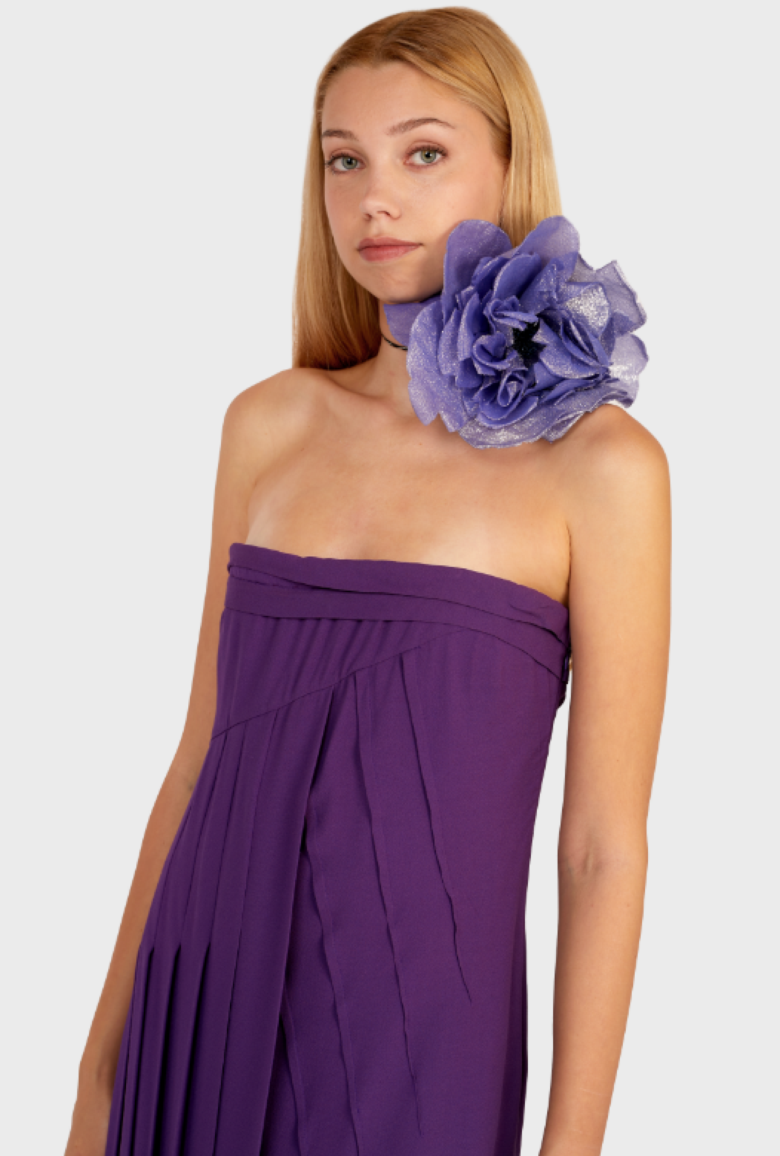 Robe Christian Dior Symphonie Violette ss2007
