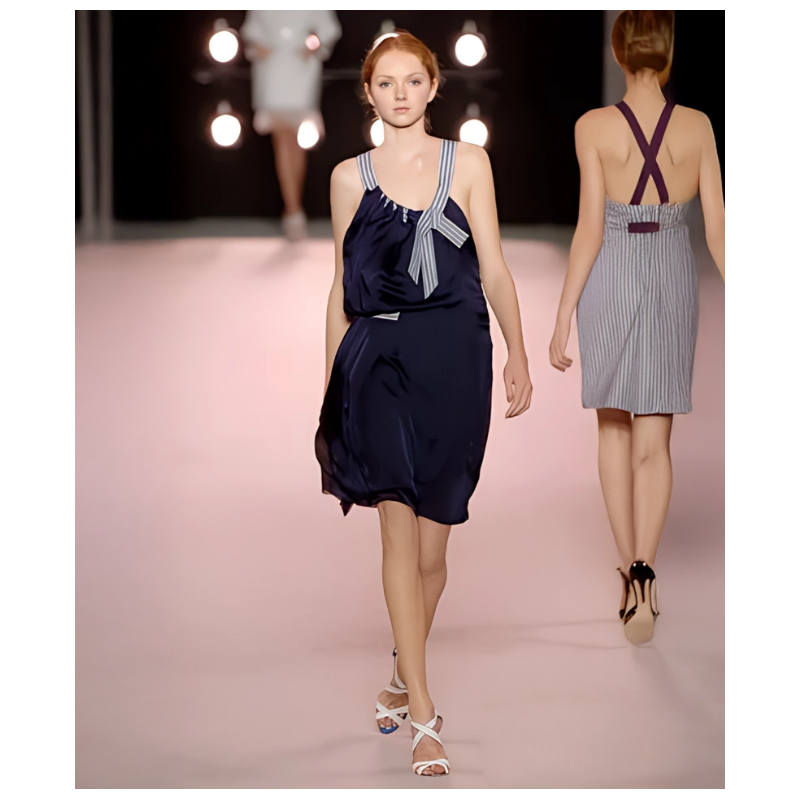 Robe Nina Ricci Bleu Sculpture SS 2006 By Lars Nilsson