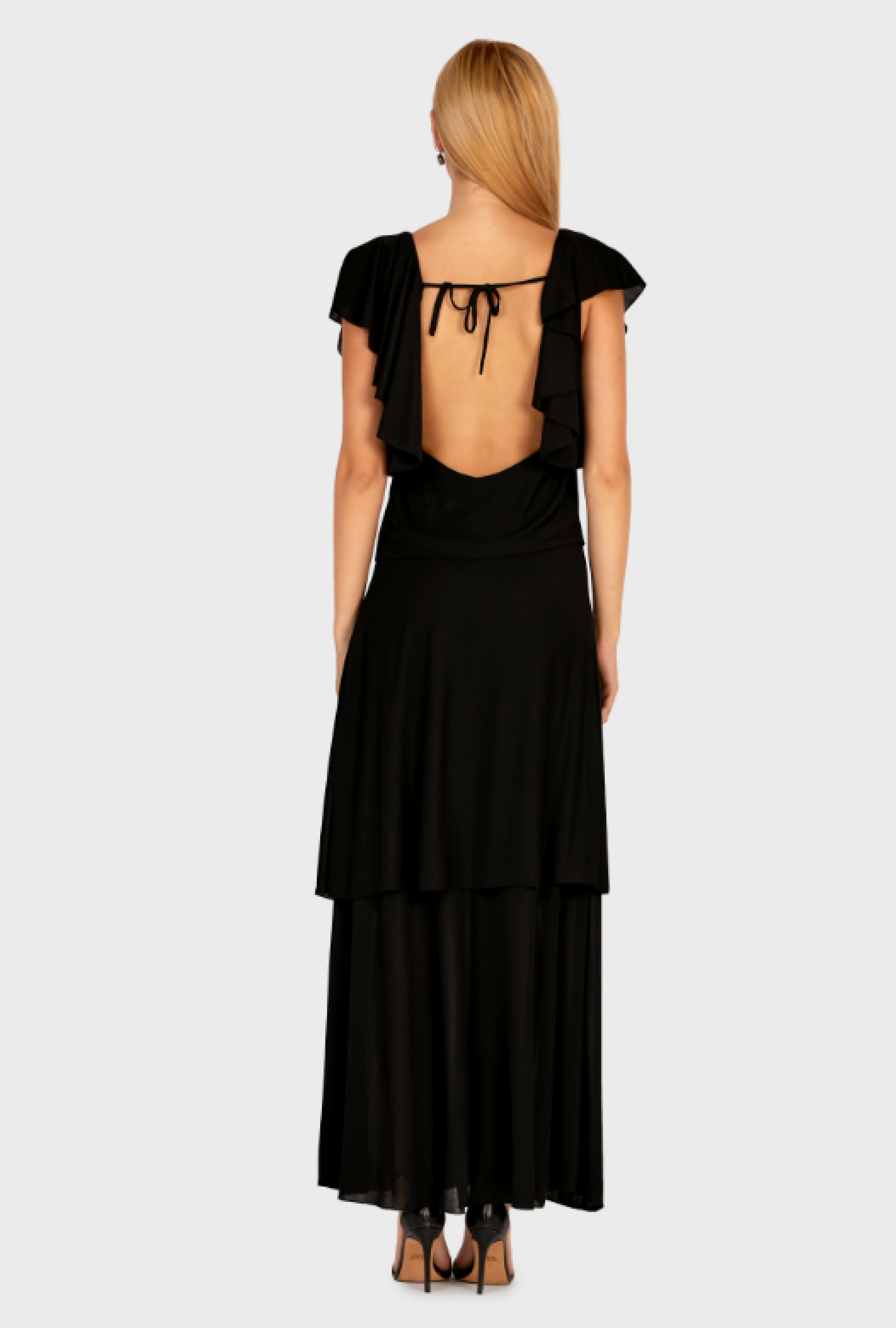 Robe Guy Laroche Dos Nu à Volant