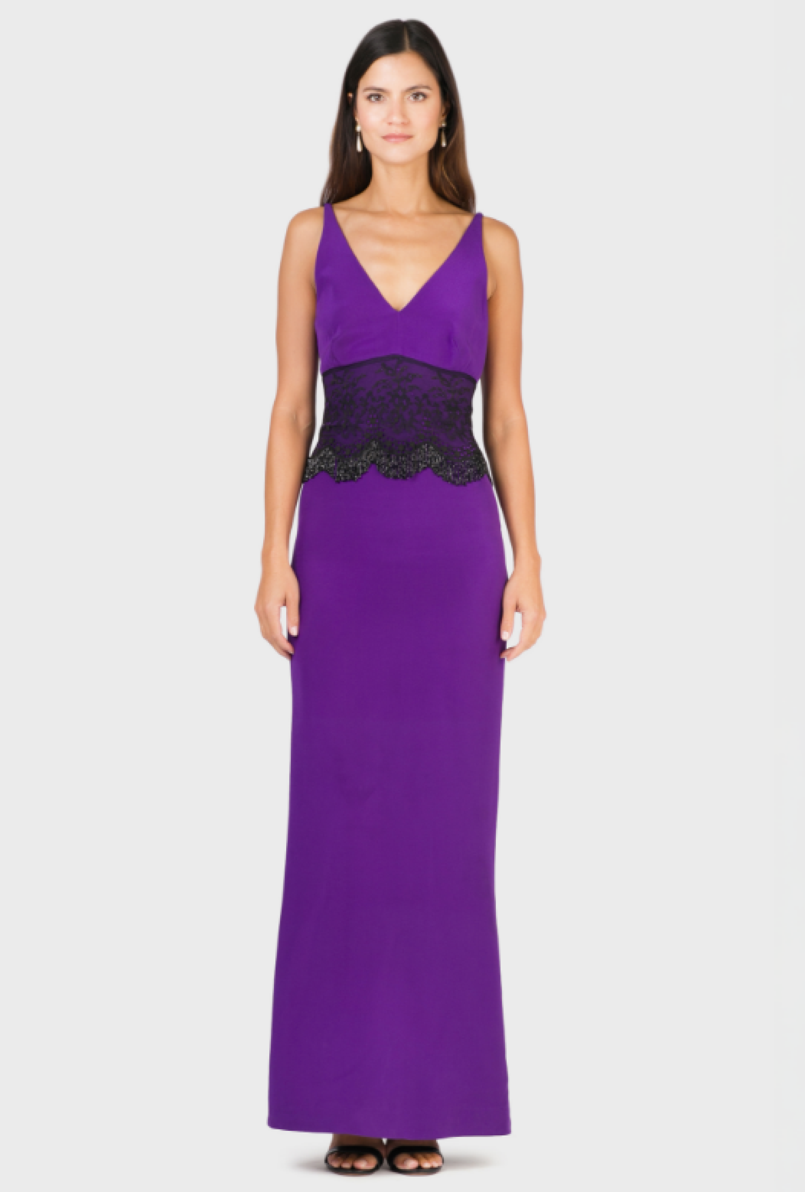 Robe Dolce & Gabbana Slipdress Purple