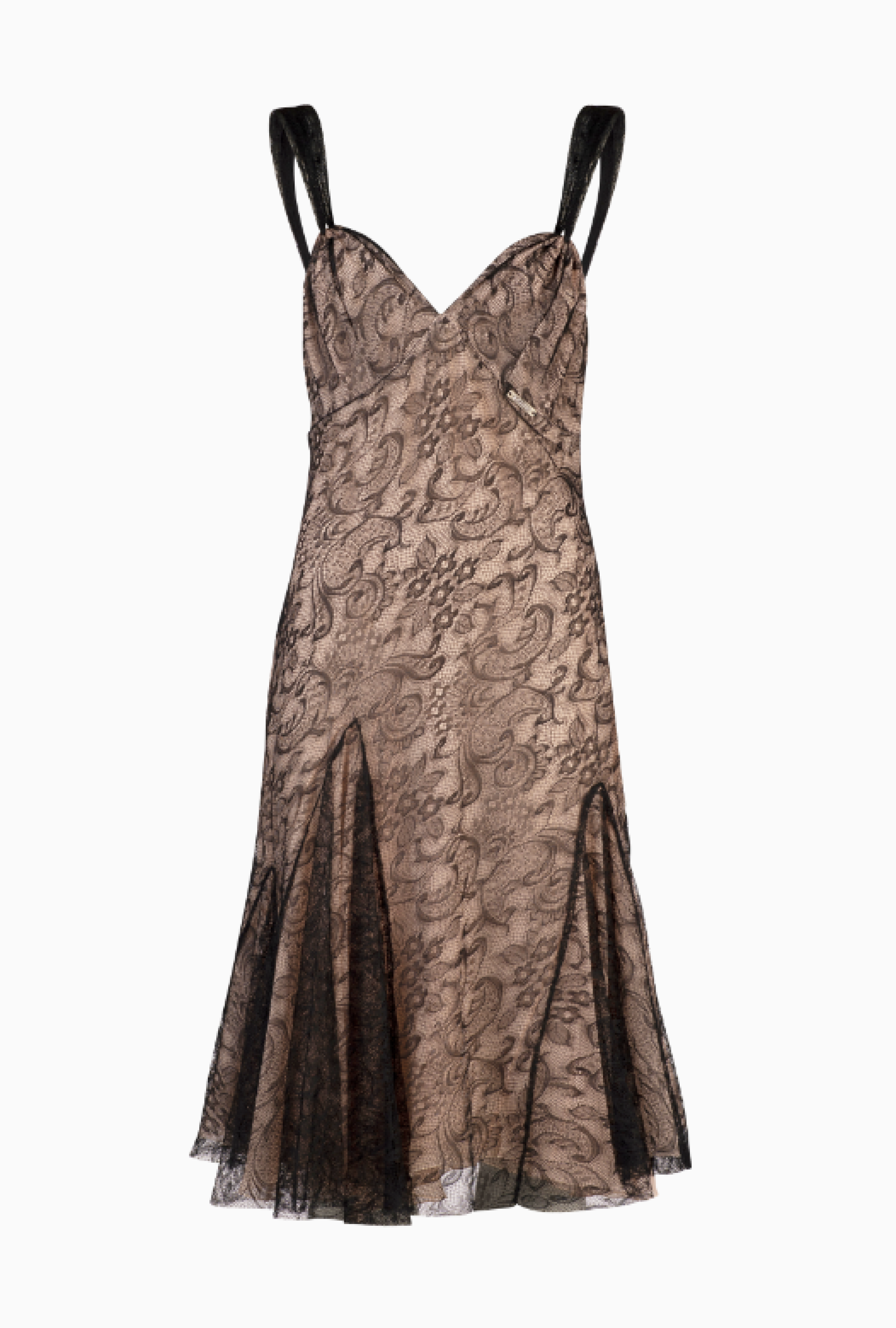 Robe John Galliano Lace Nude