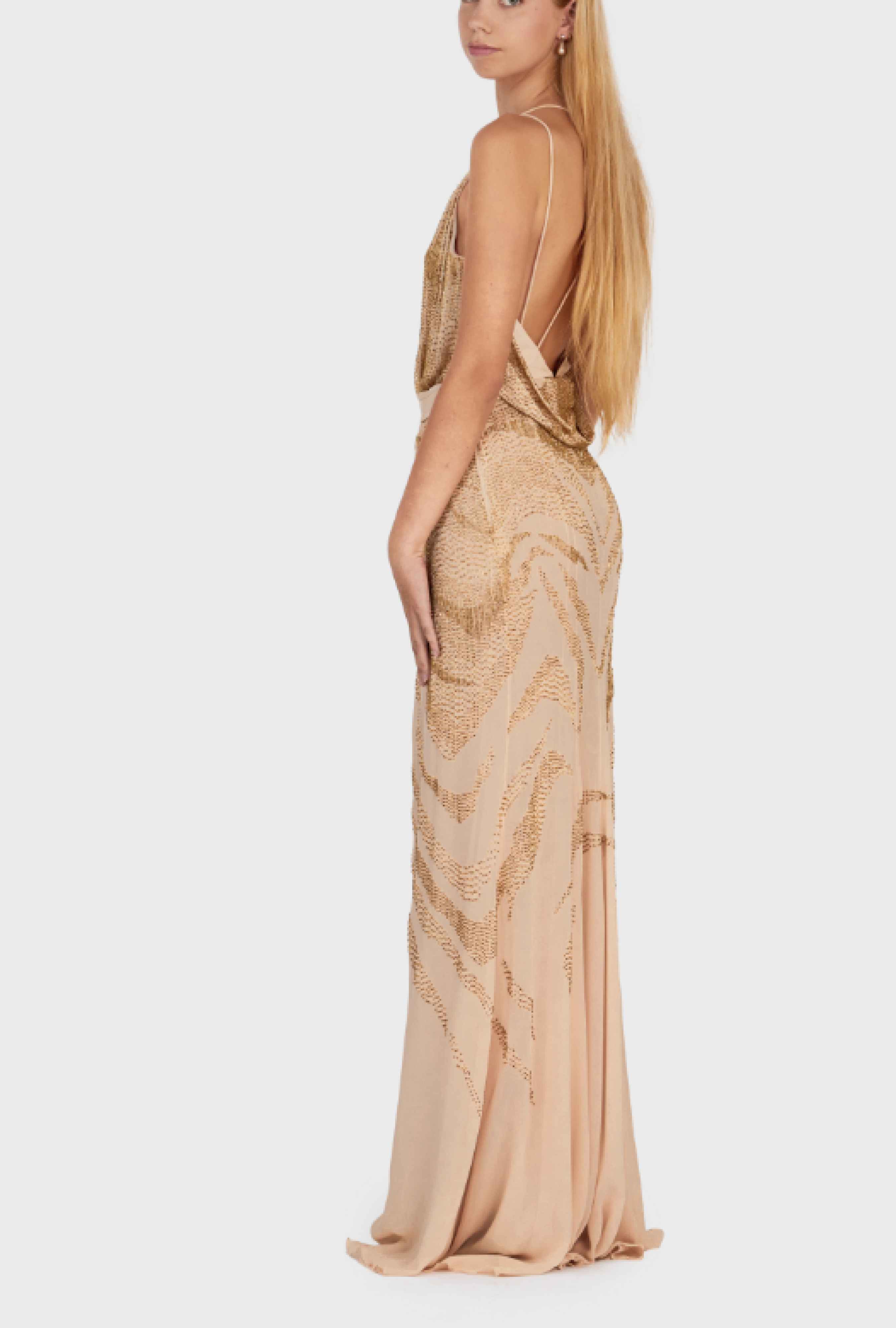 Robe Roberto Cavalli Sirena Dorée