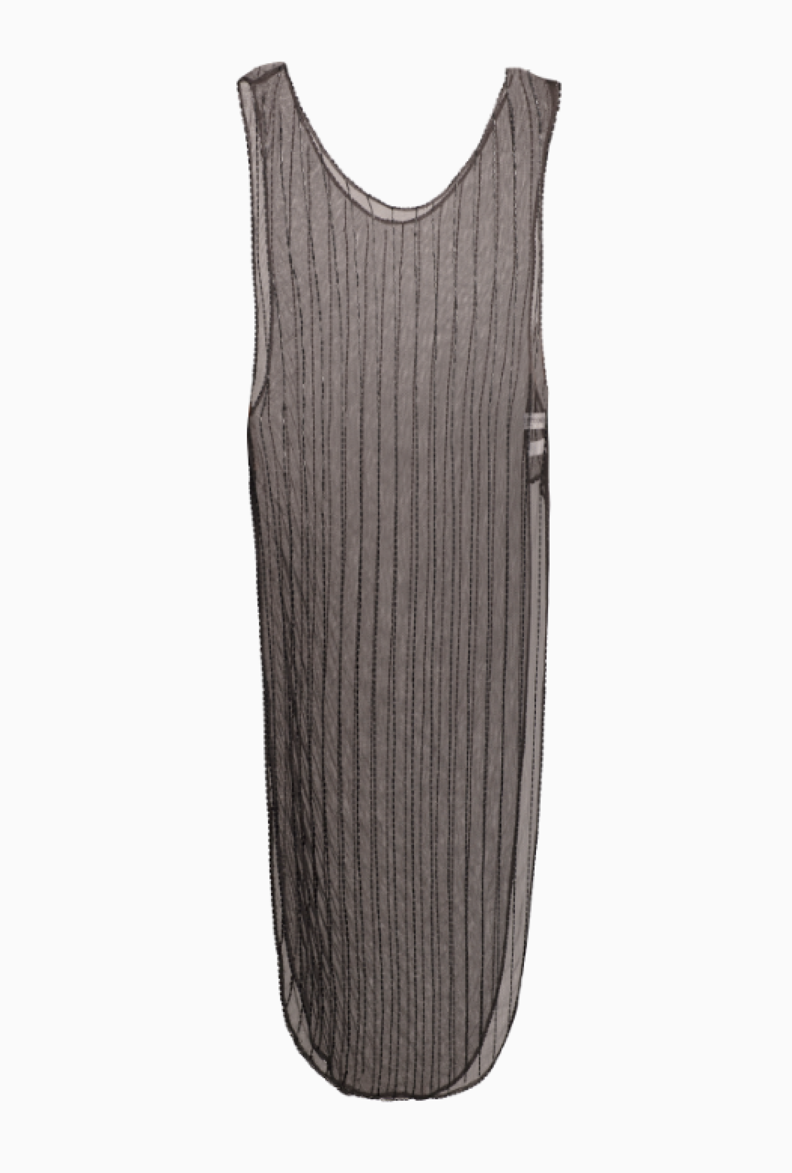 Robe Alberta Ferretti Black Mesh