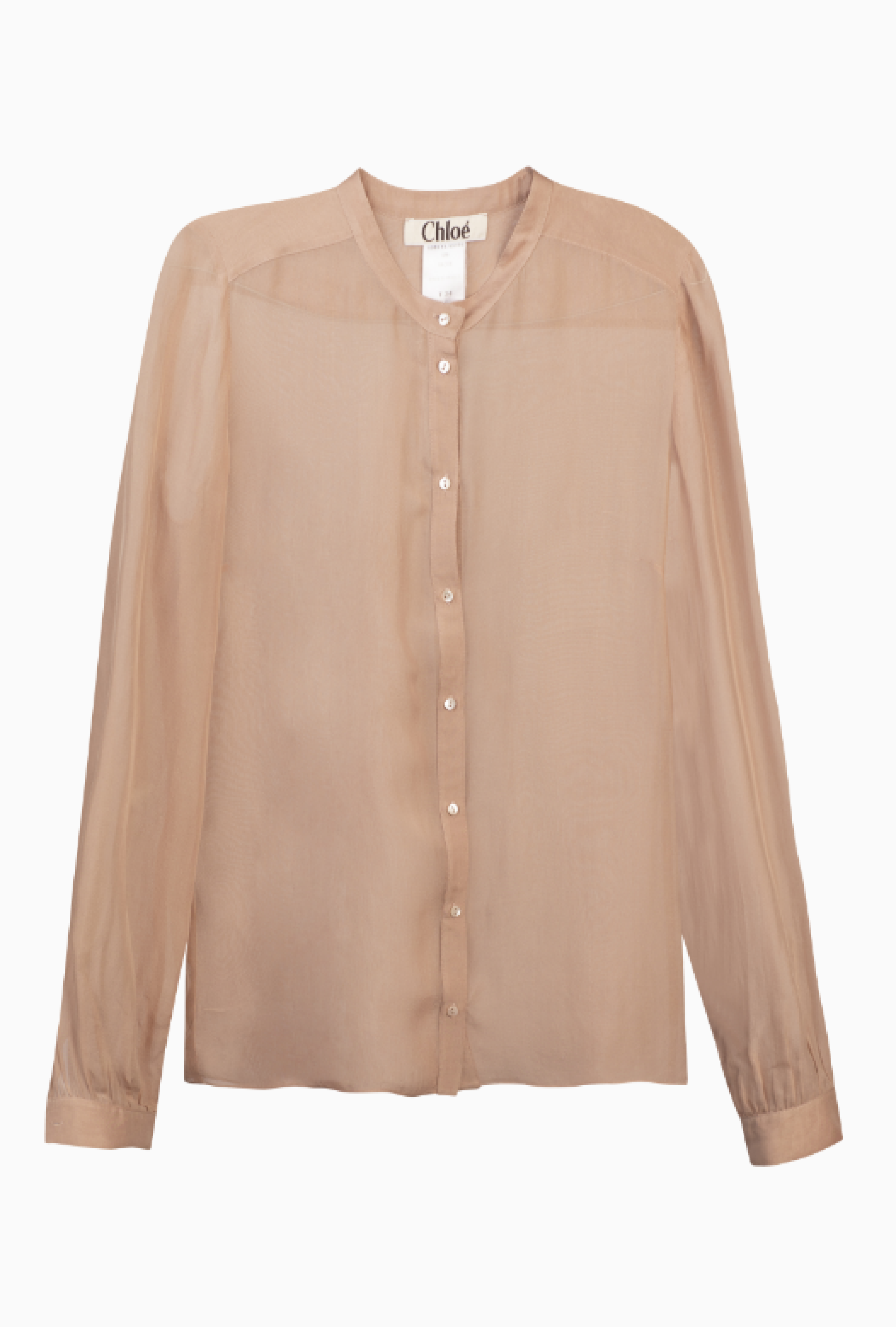 Top Chloe Soie Beige
