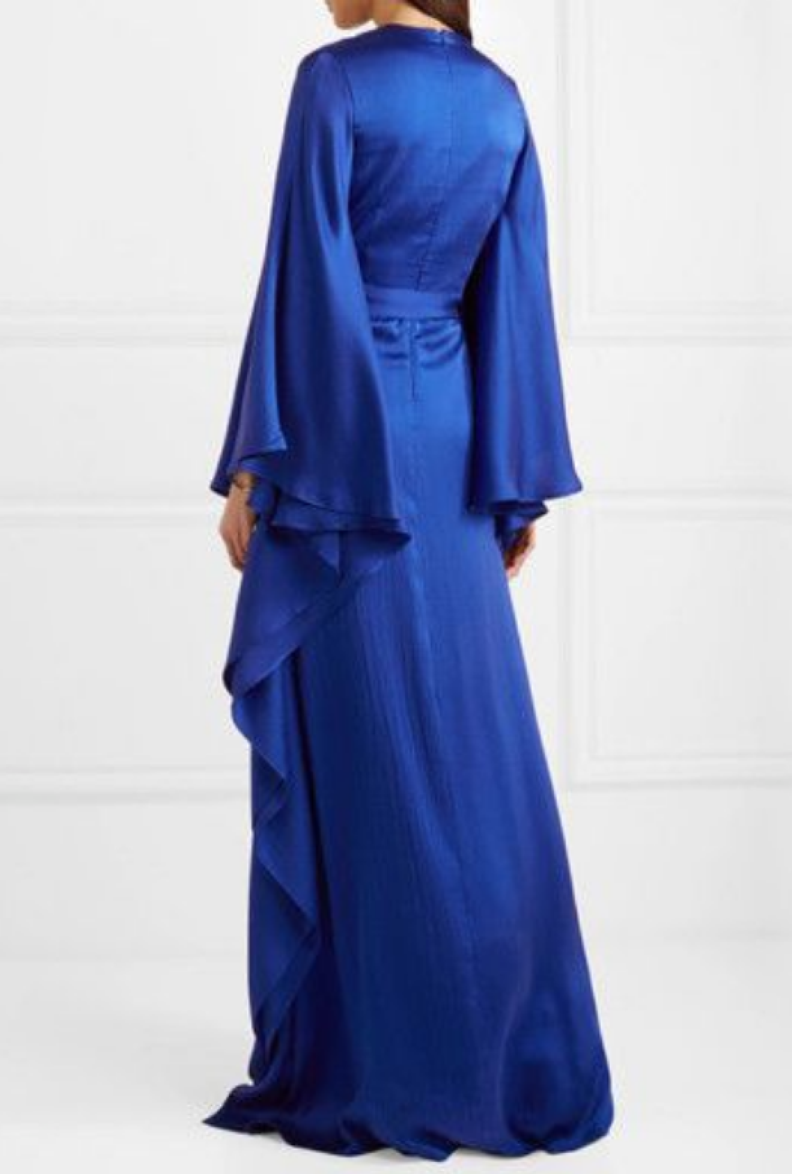Robe SAFIYAA Aurora Silk Blue