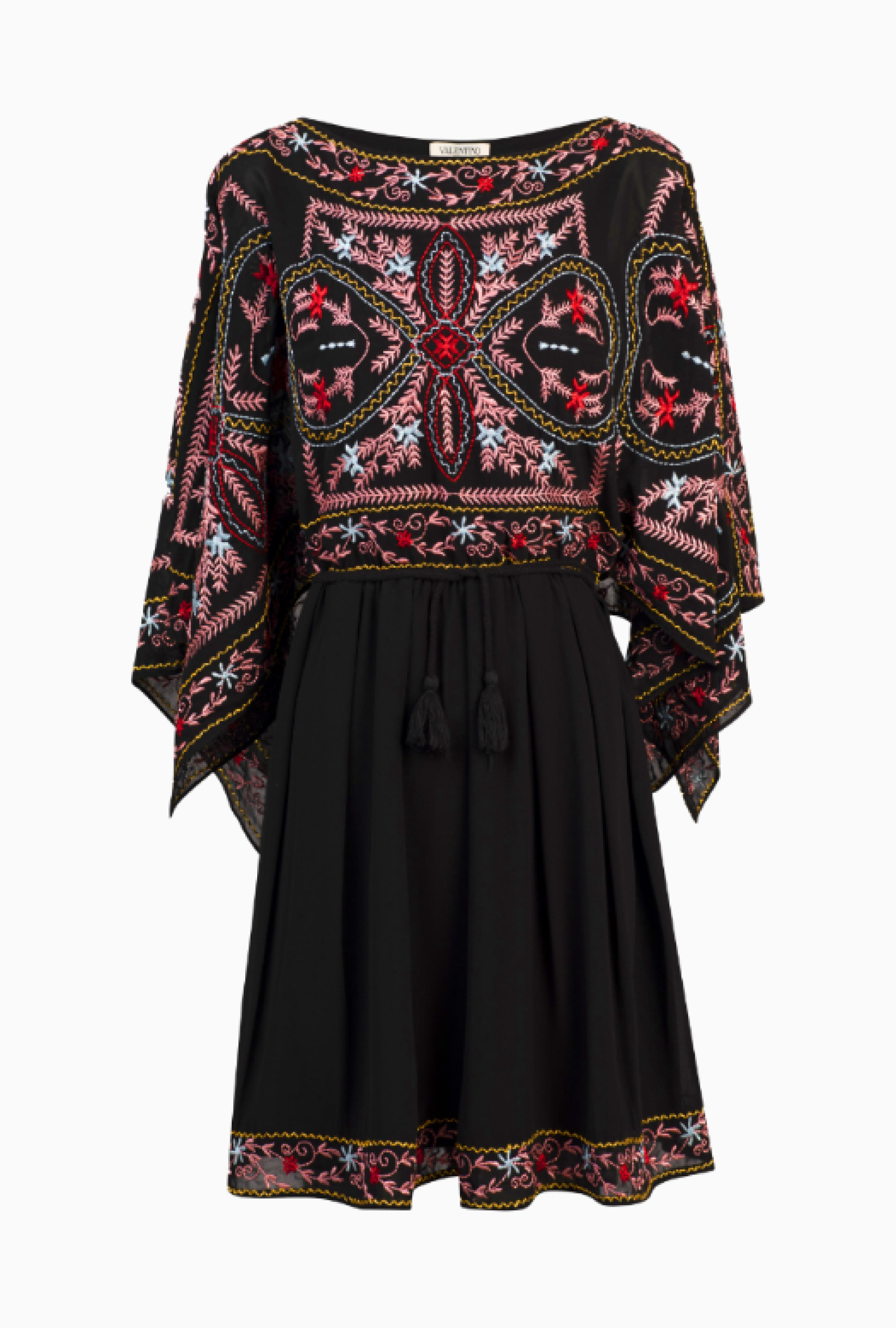 Robe Valentino Broderies Bohèmes FW 2015