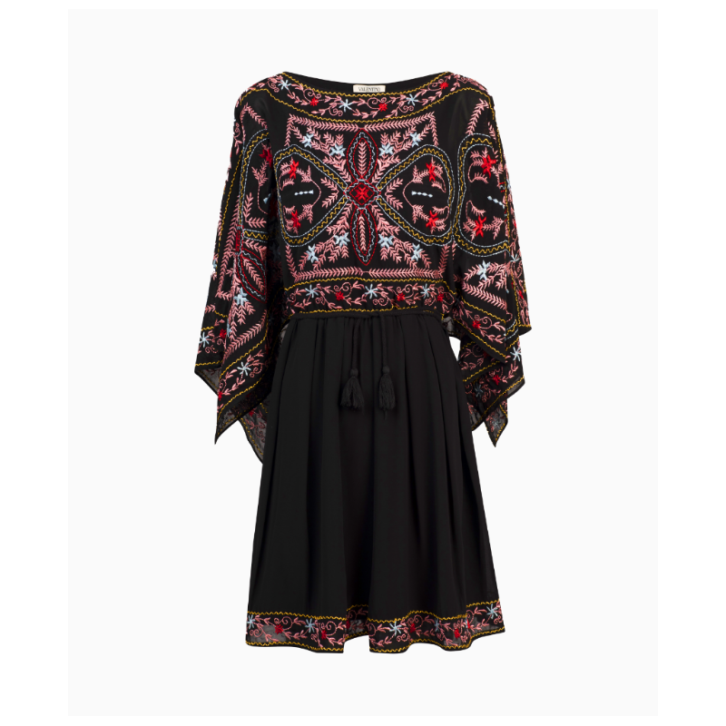 Robe Valentino Broderies Bohèmes FW 2015